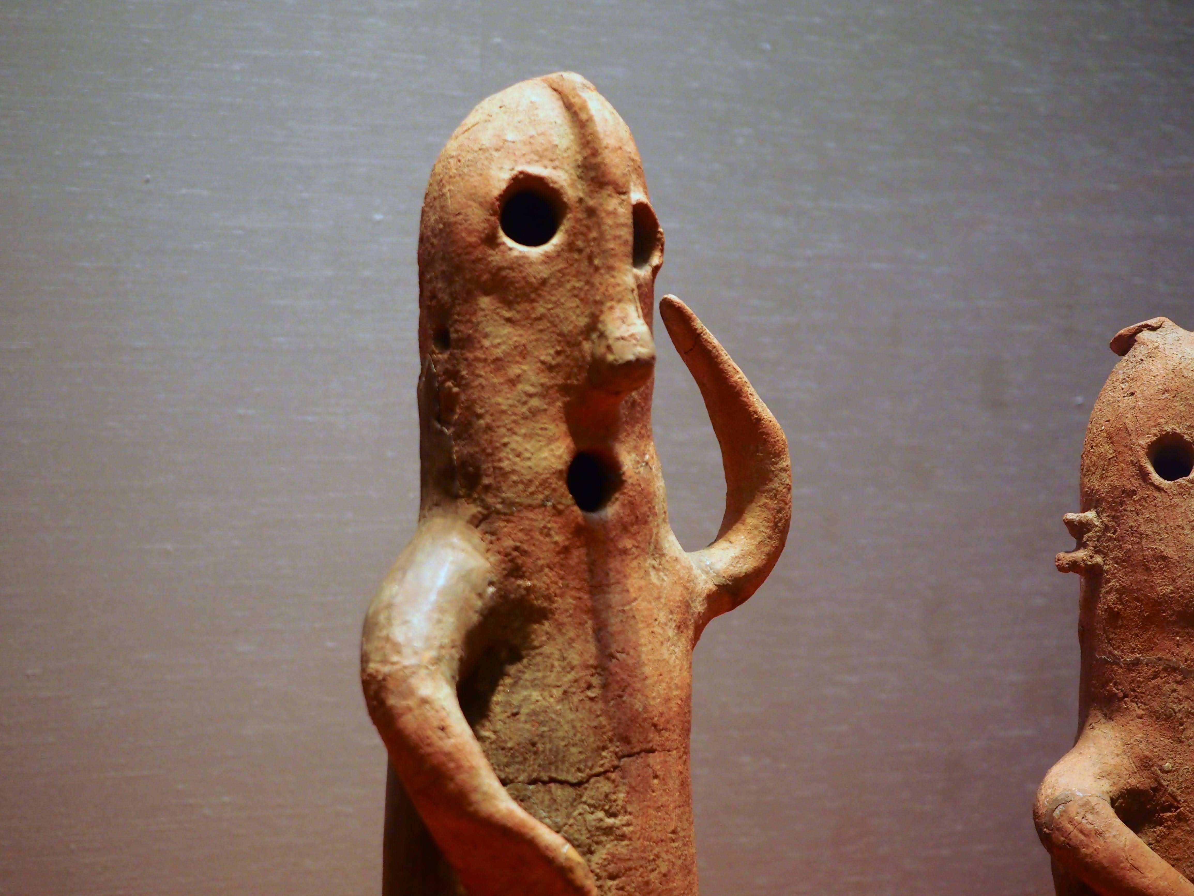 もう1つの「“あ”埴輪」が展示されています @東京国立博物館｜かわかわ