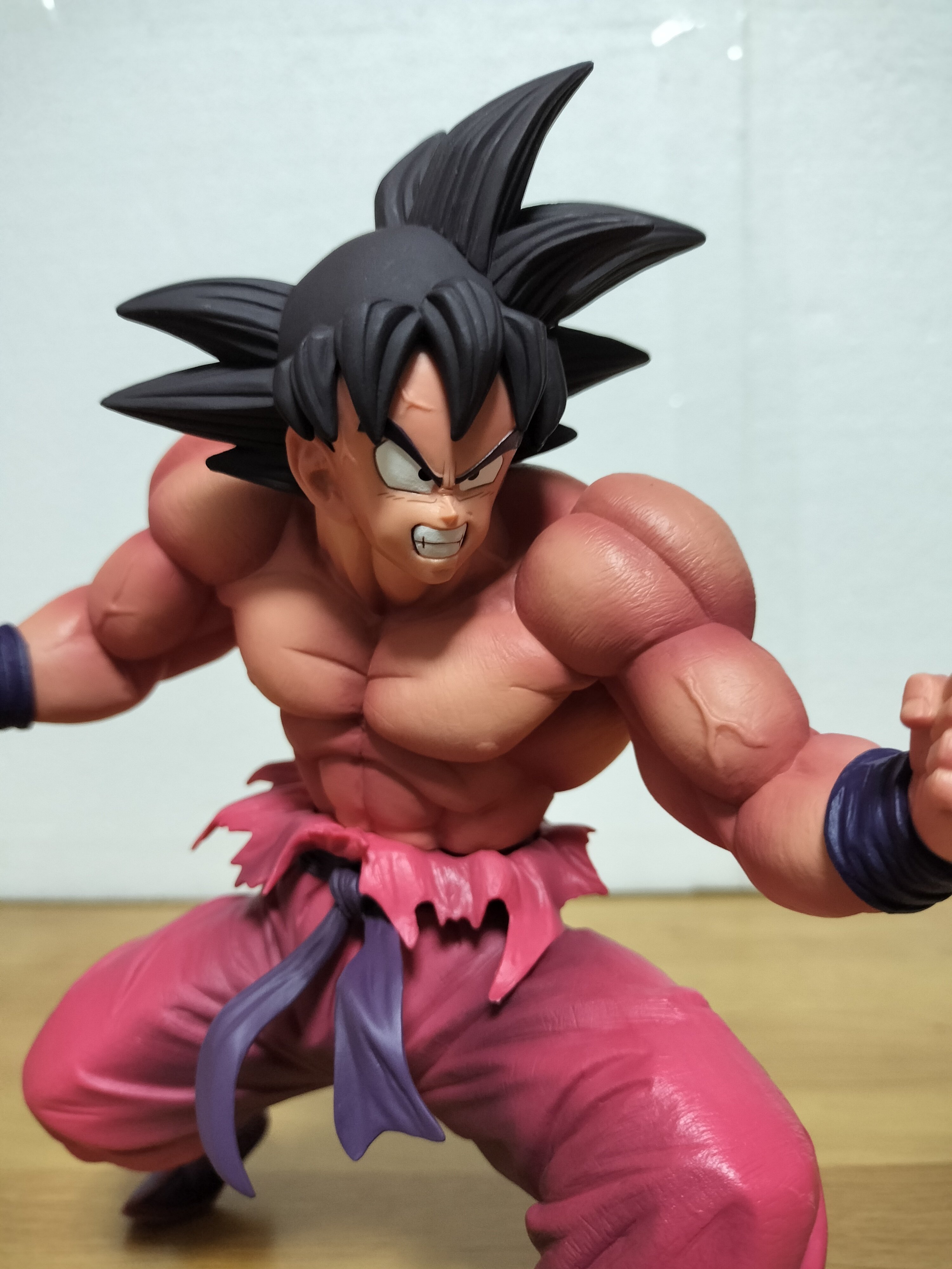 一番くじ　Ｃ賞　界王拳　孫悟空　ブロリー　バーダック　フィギュア 孫悟空(3倍界王拳) レビュー】一番くじ ドラゴンボール EX 天下分け目