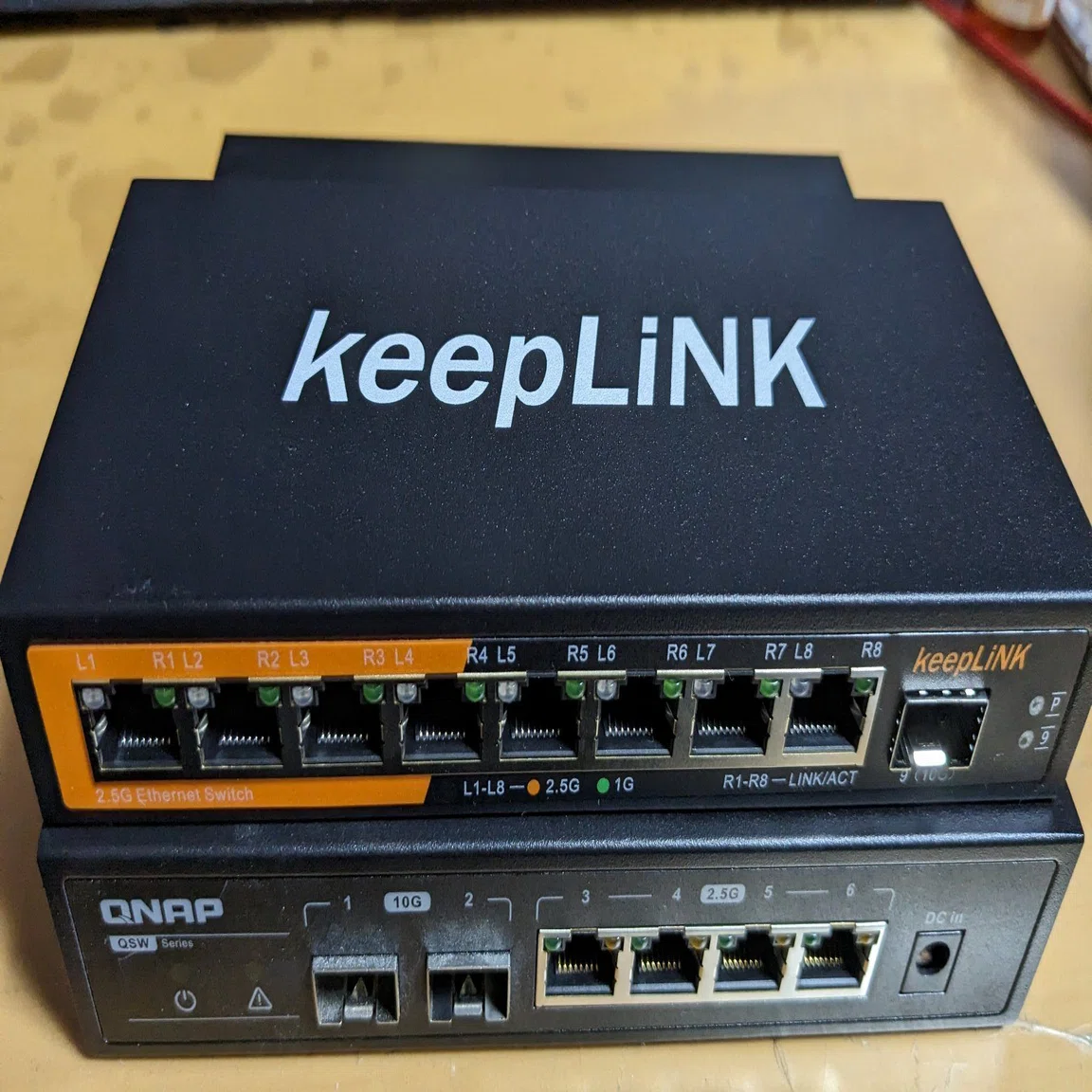 激安なkeeplink 2.5GbEスイッチのレビュー｜ゆあ