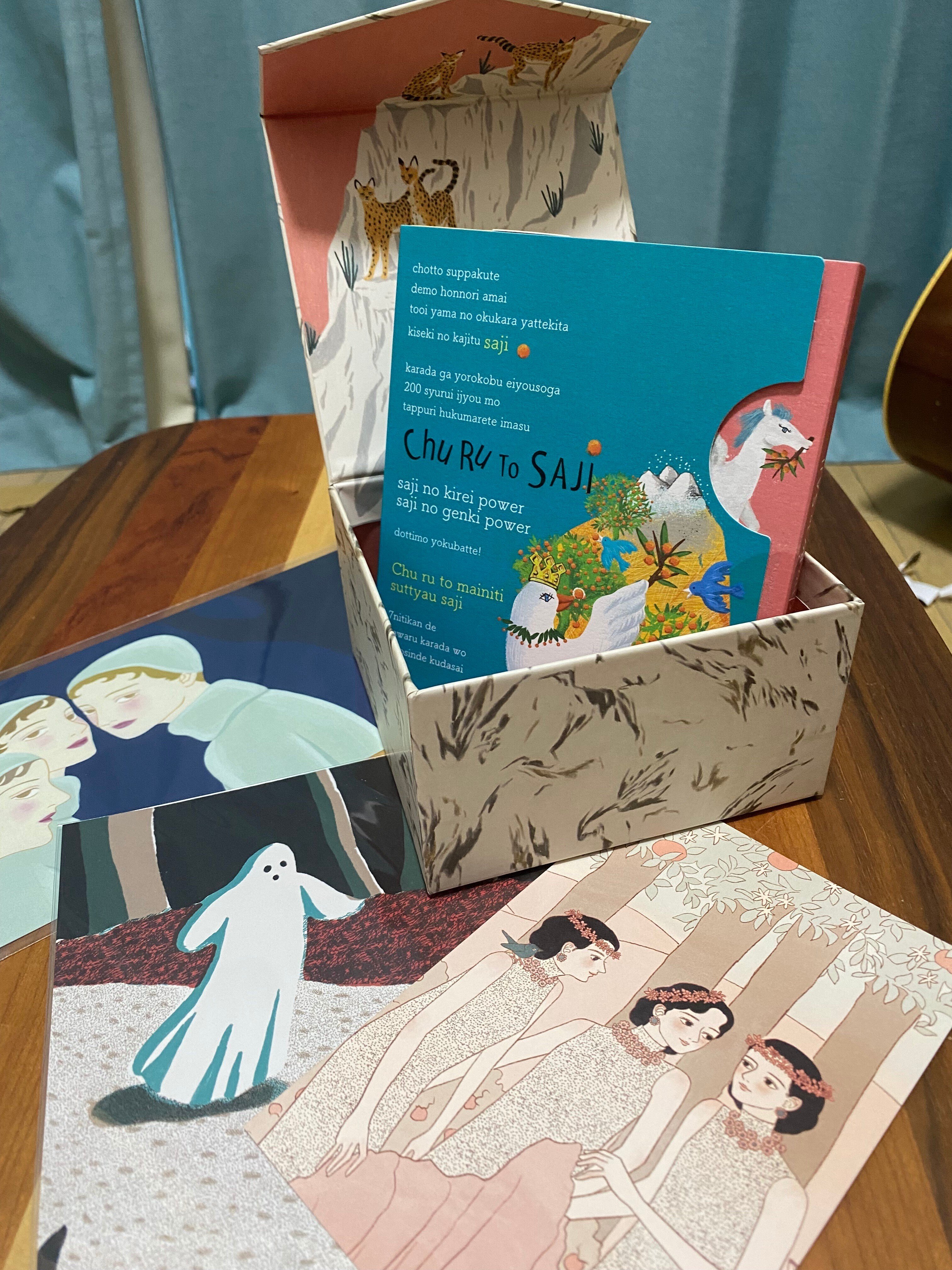 小夏屋 こなつ個展 銀座ロフト限定 直筆イラスト カラフルチョコ