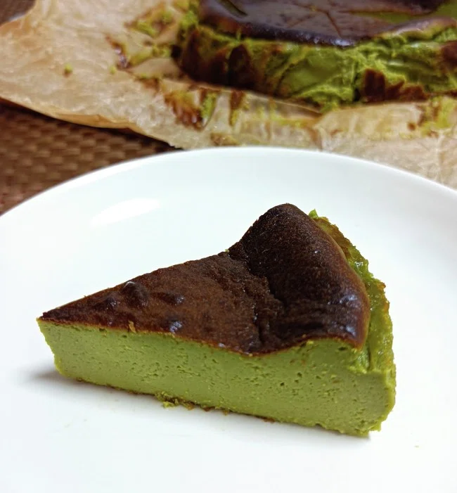 ☆美味しい✳抹茶バスクチーズケーキ✳と🌸サクラ♪｜たかしママ