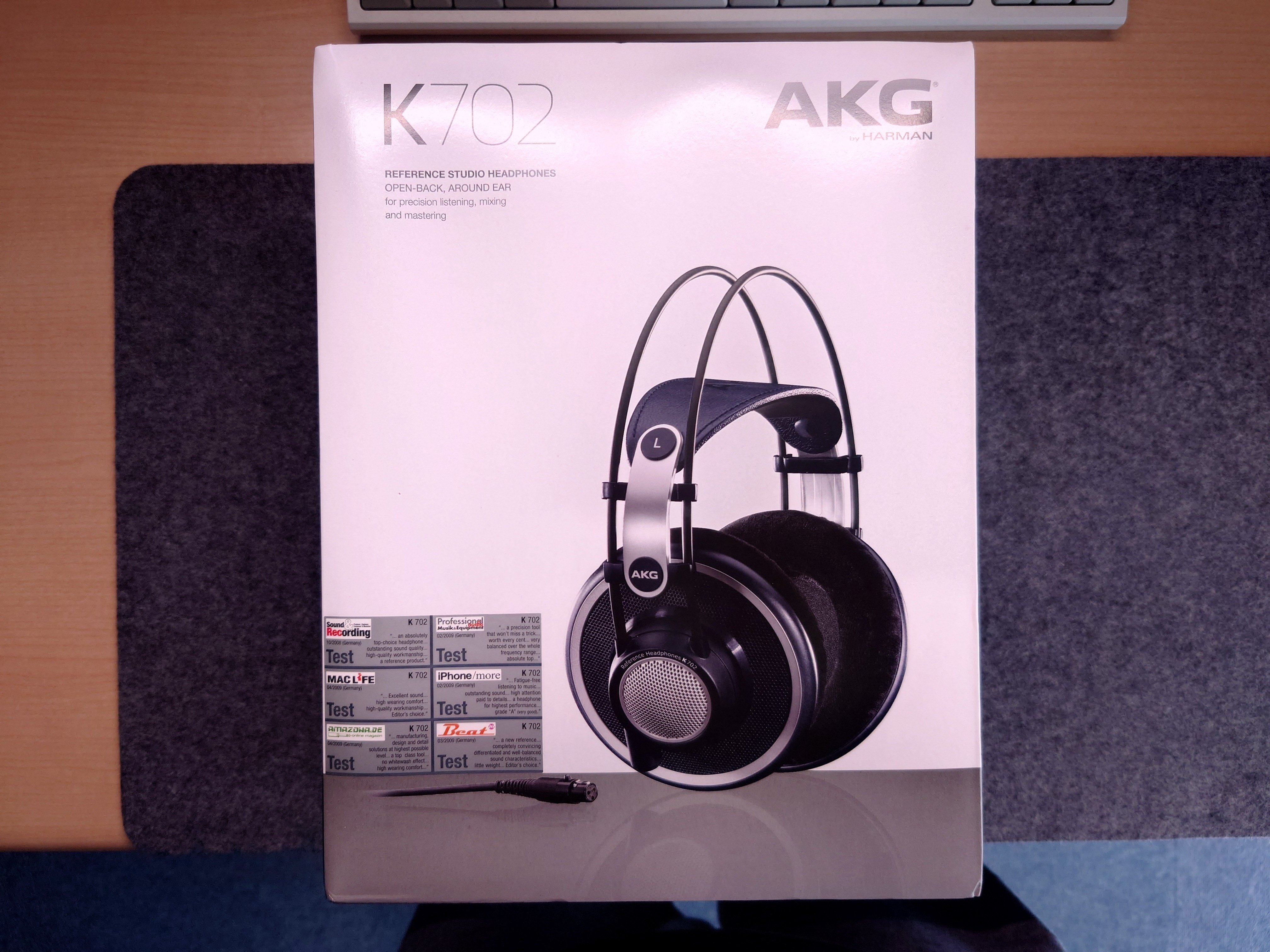 AKG K702】イイ感じのヘッドホンに出会えたかもしれん｜Rkun