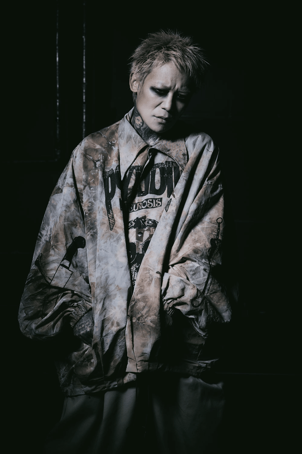 激レア DIR EN GREY ディルアングレイ 京 ビジュアル系 Tシャツ 黒