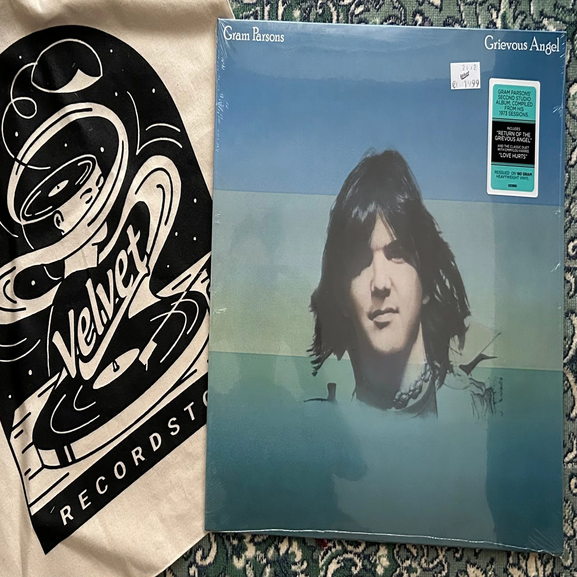 この1枚 #2 『Grievous Angel』 グラム・パーソンズ(1974)｜レコード 