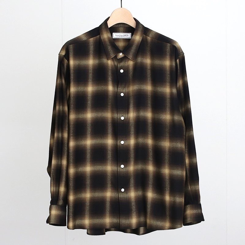 UNIVERSAL PRODUCTS】L/S CHECK SHIRT｜THIRTY' THIRTY'
