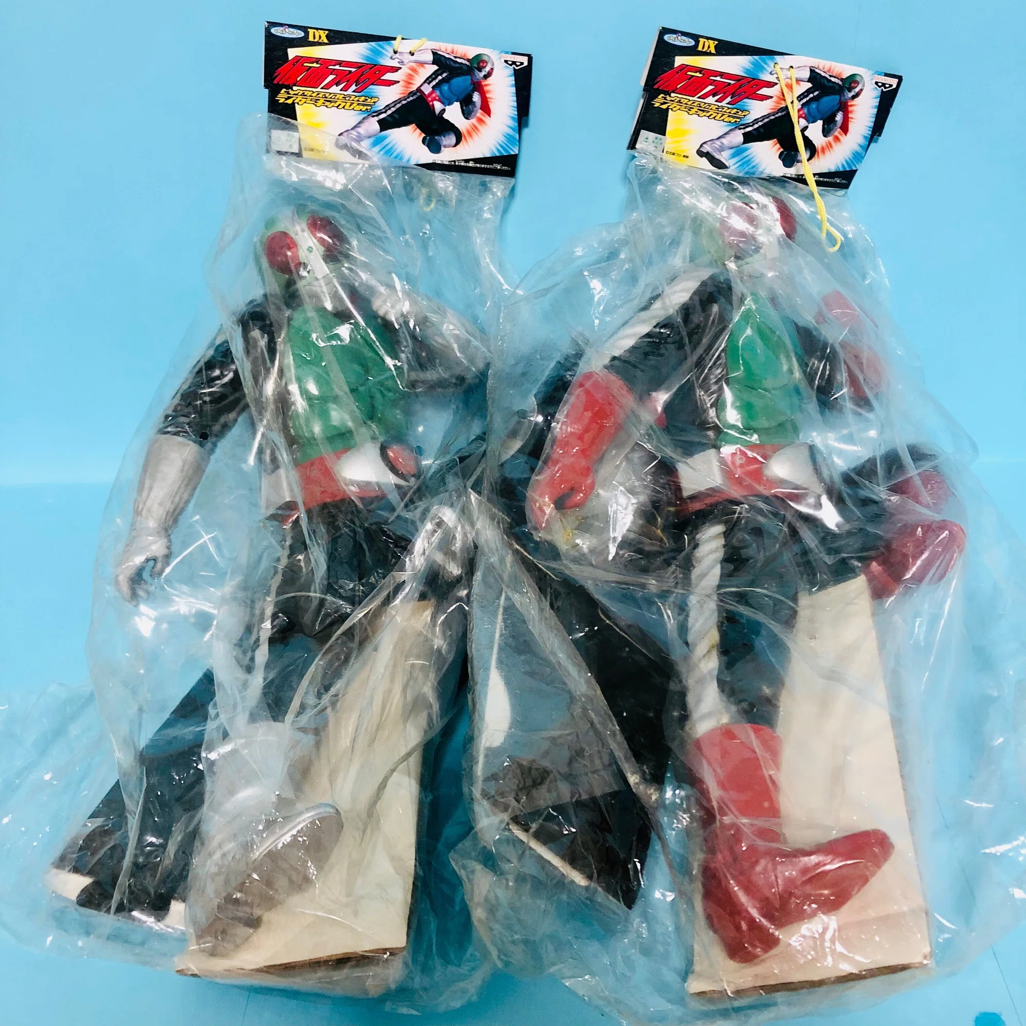 完売】ダブルライダーキーック！『仮面ライダー ビッグサイズソフビ 
