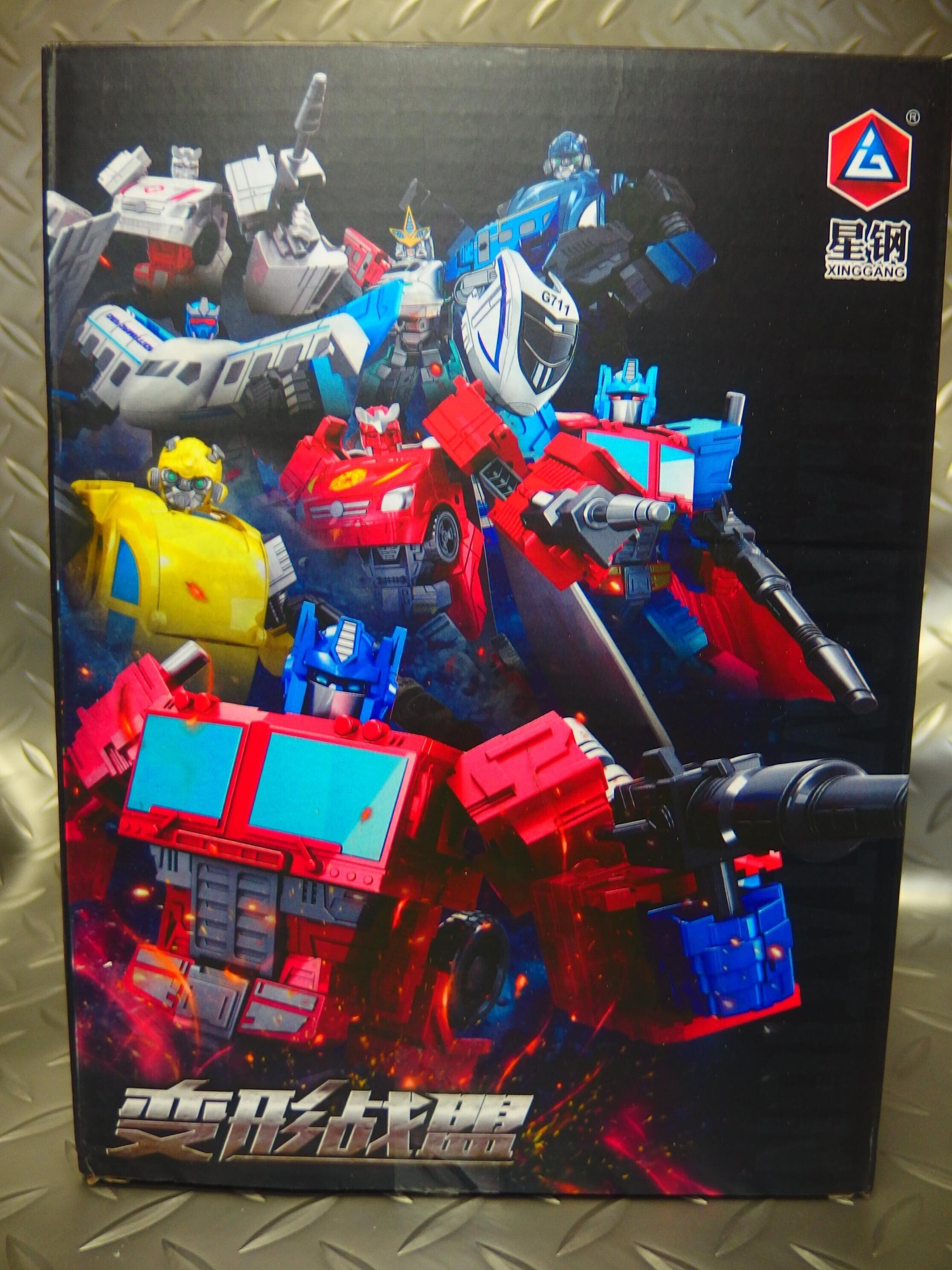 中国玩具][変形ロボ]卓上玩具レビュー227 NO.XG858E ジャンボジェット