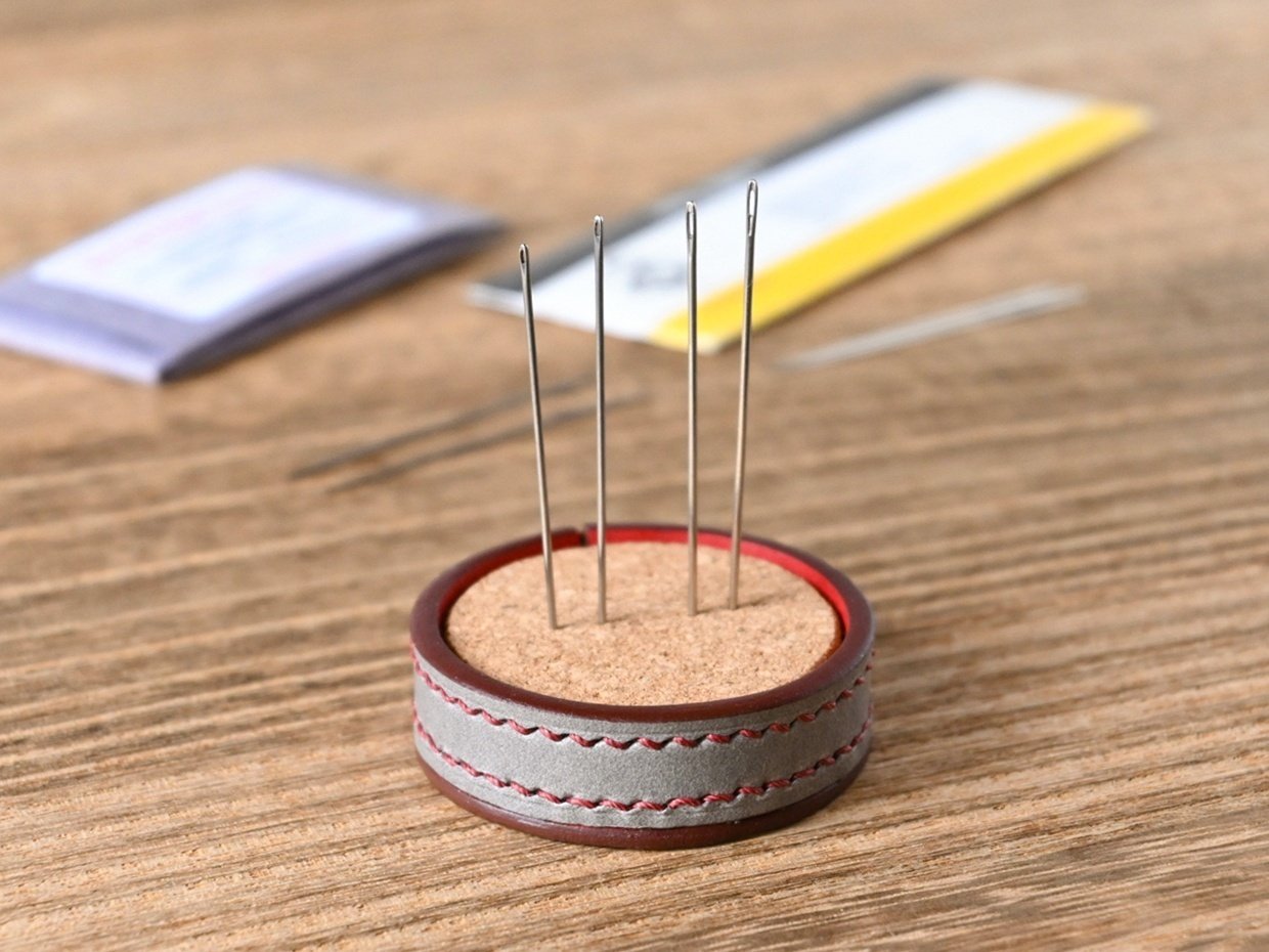 革の手縫いに欠かせない菱錐 -Diamond awl-｜enfoque / 革小物職人
