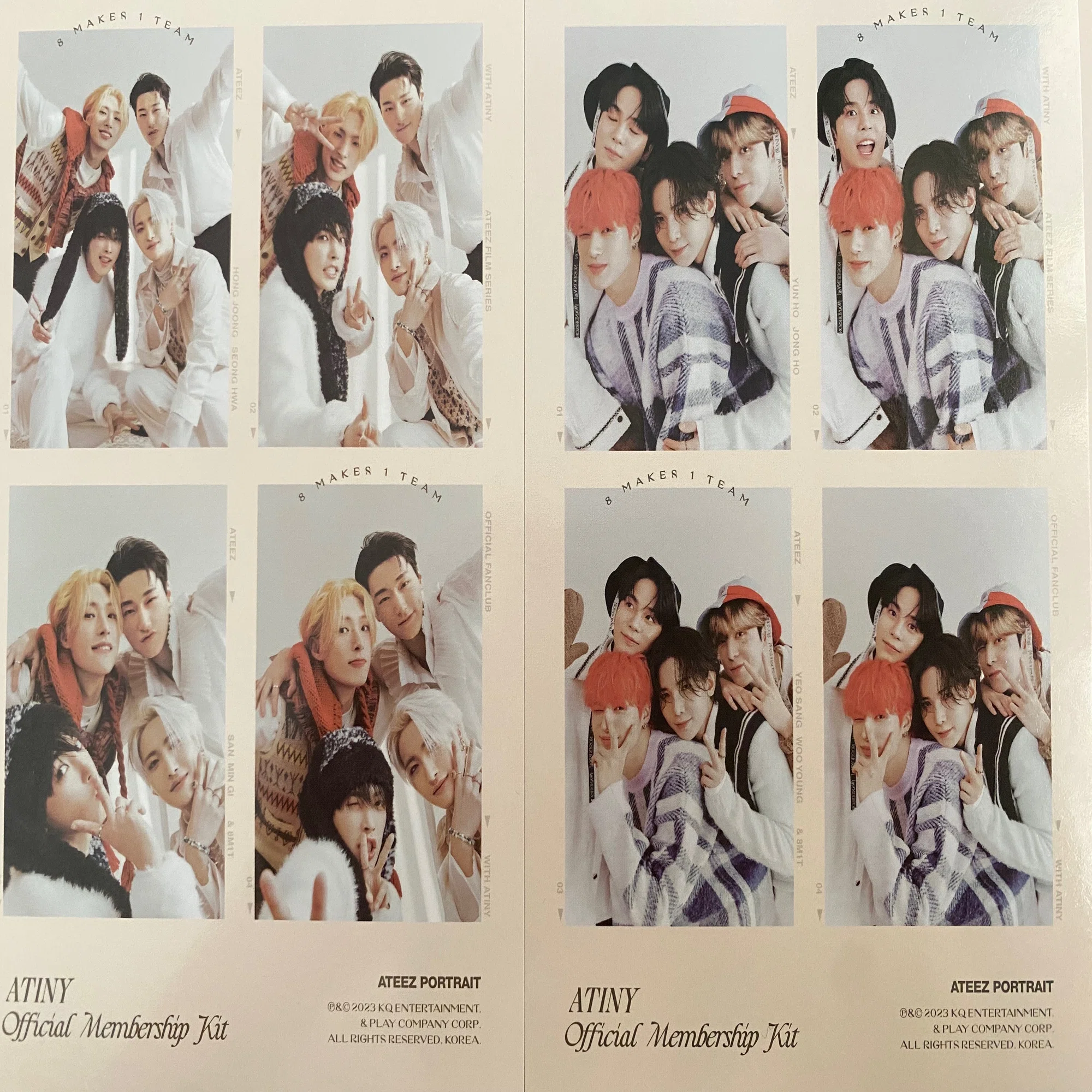 ATEEZ OFFICIAL MEMBERSHIP KIT レビュー｜HZK