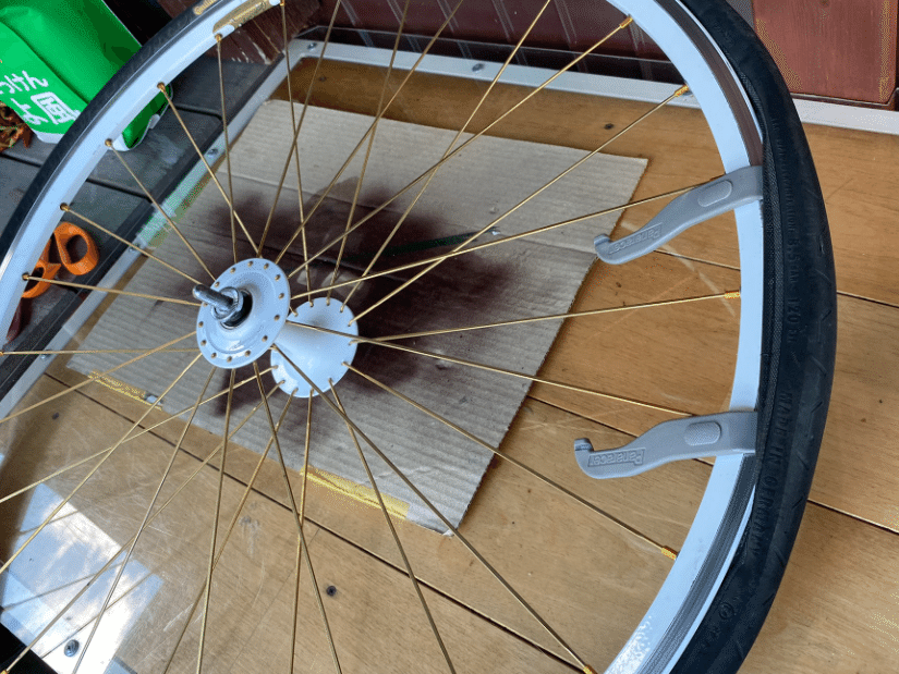 自転車のタイヤ交換｜ぼよん