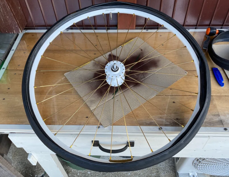 自転車のタイヤ交換｜ぼよん