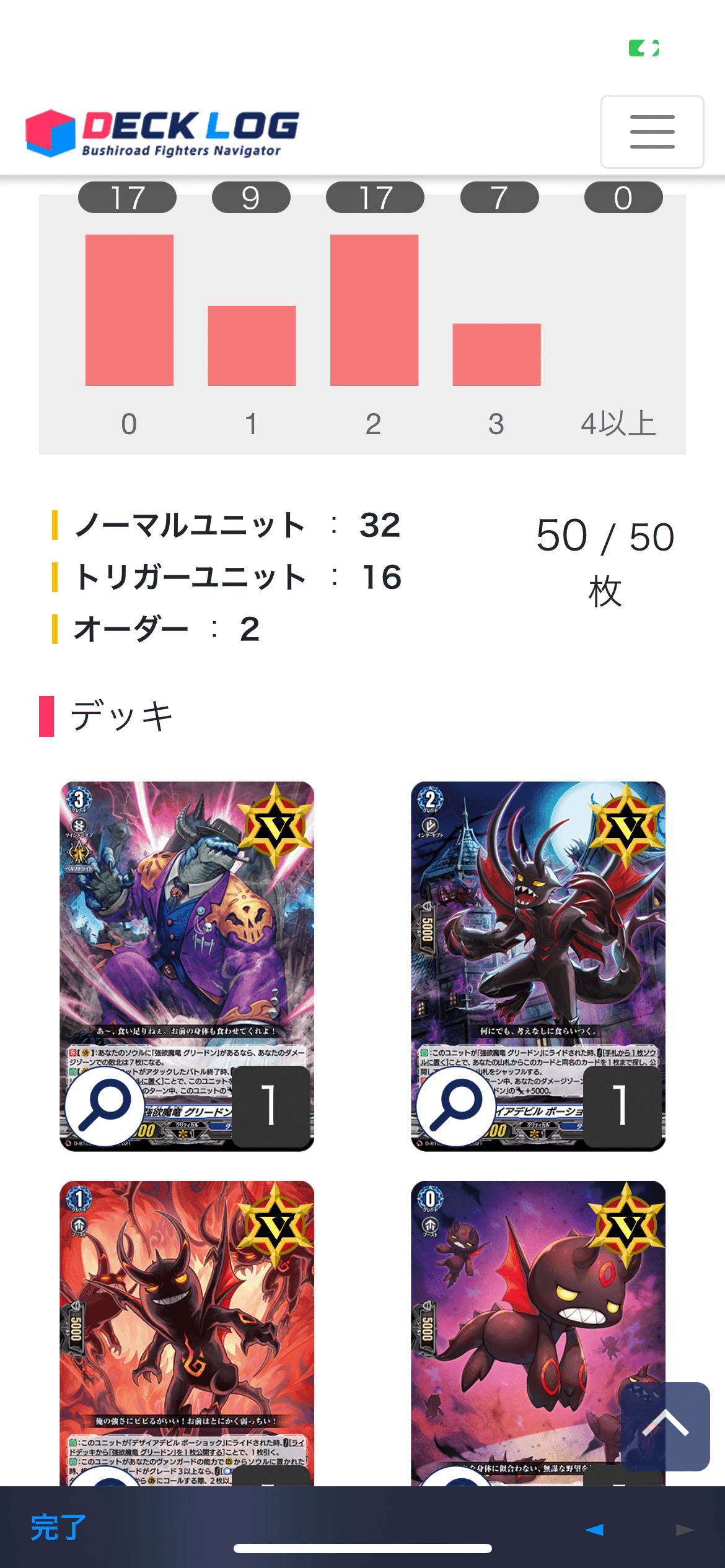 ヴァンガード　グリードン　デッキ ヴァンガード グリードン デッキ