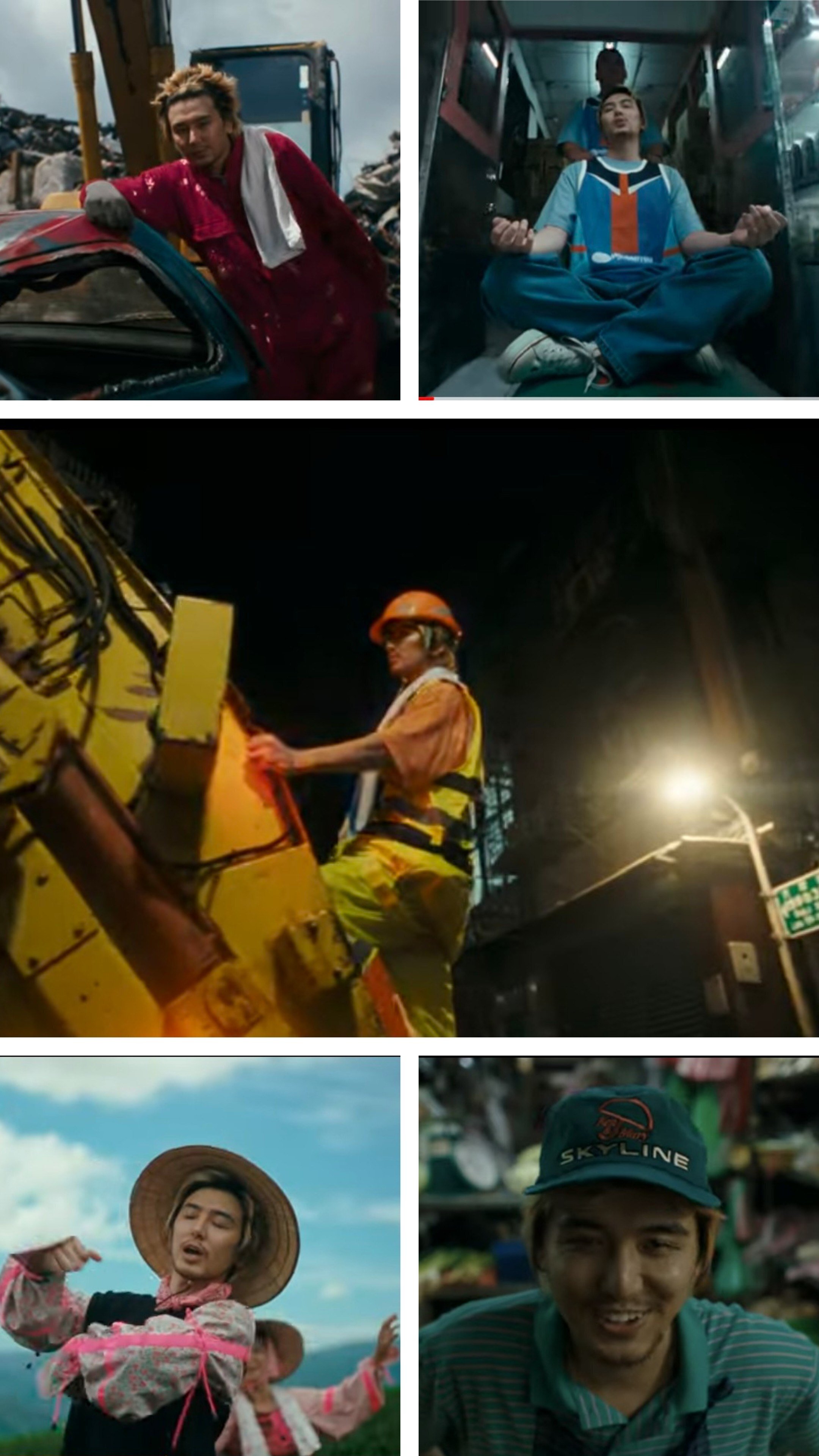 藤井風 WORKIN' HARD MV ケンメリ キャップ ミュージシャン