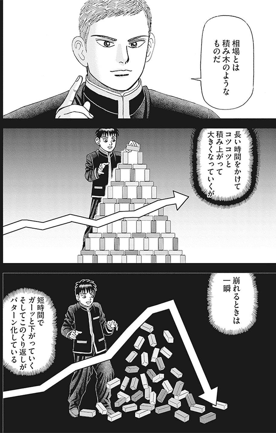 コツコツドカン投資法(『インベスターZ』第88話)｜ドラゴン桜（三田紀