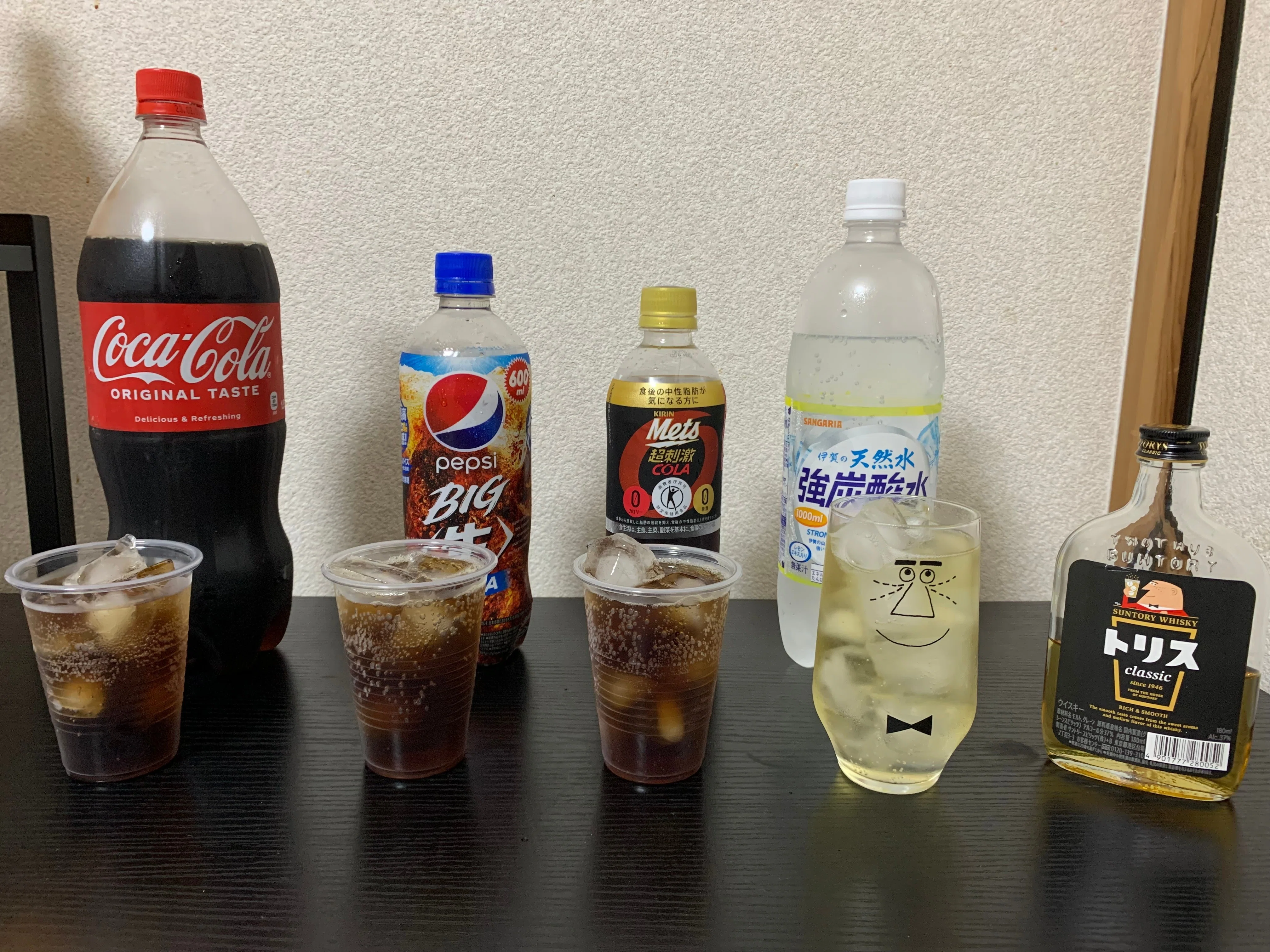 最も美味い飲み物「最飲味王」を決めるために20×3＝60種類のコークハイ