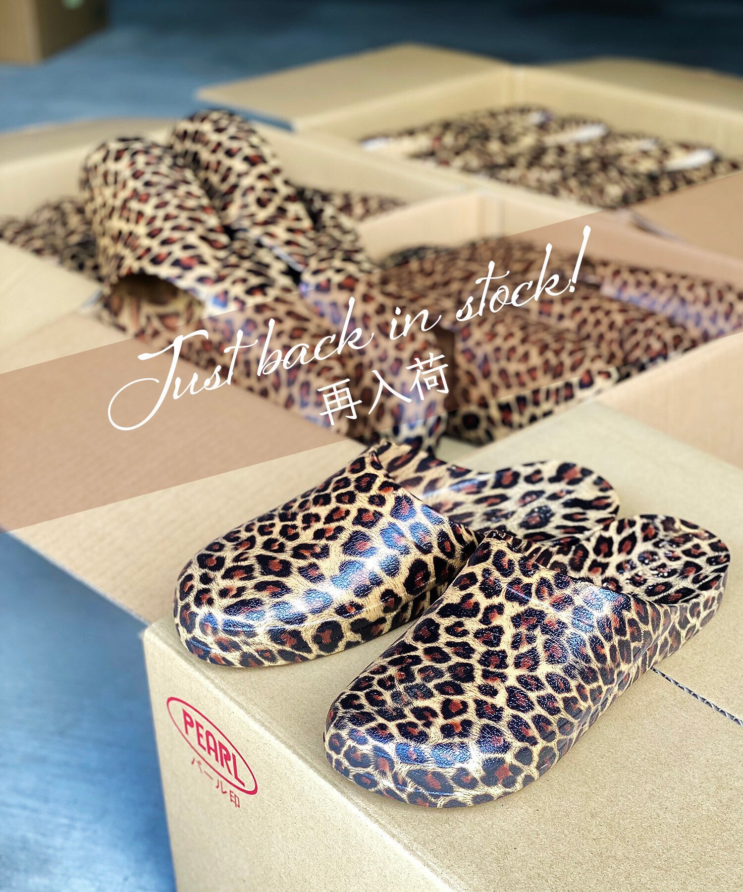 秋の気配を感じてヒョウ柄サボを今年も入荷しました|ぎょさんネット 秋の気配を感じてヒョウ柄サボを今年も入荷しました|ぎょさんネット