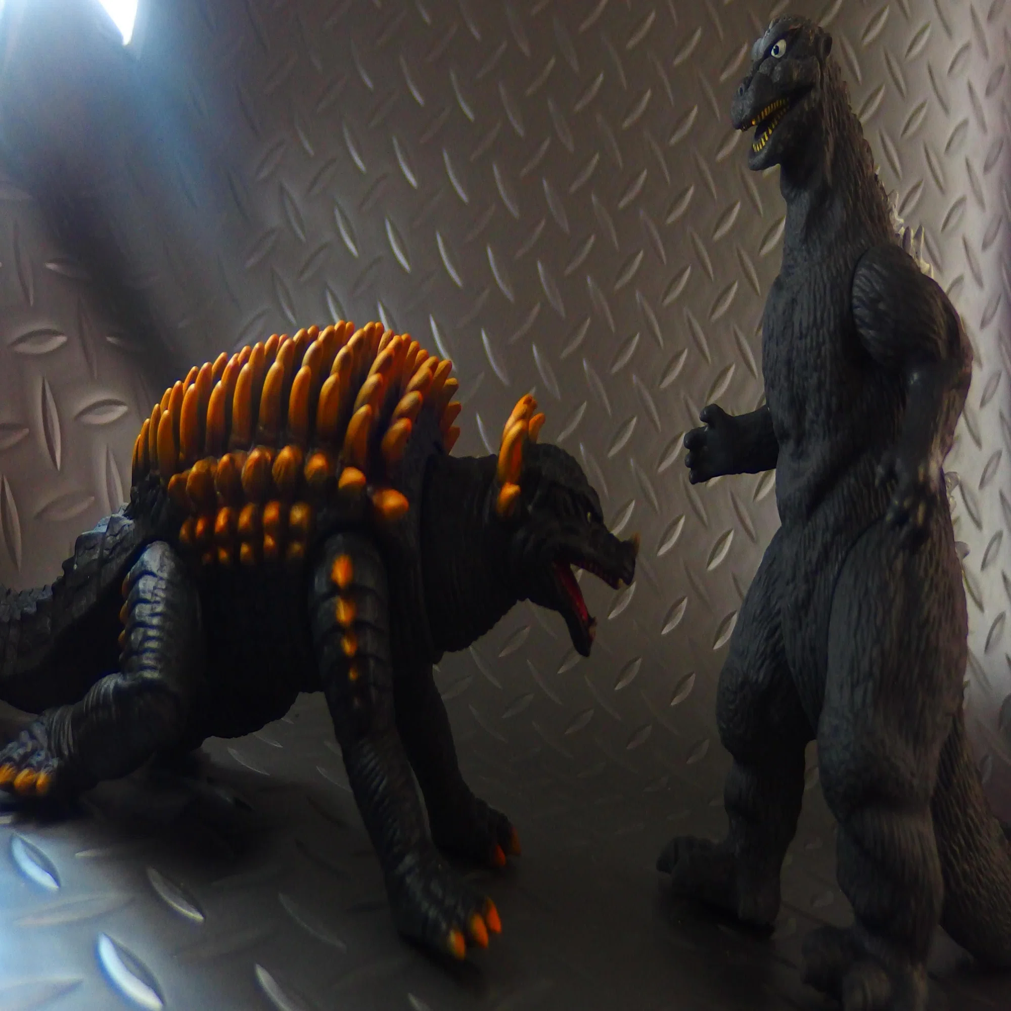 Soft Vinyl][Kaiju] Desktop Toy Review 237 Anguirus (2004 