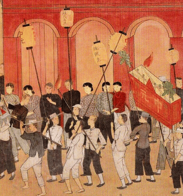 絵画の鑑賞から中元節を知ろう！｜台湾人のフウです！