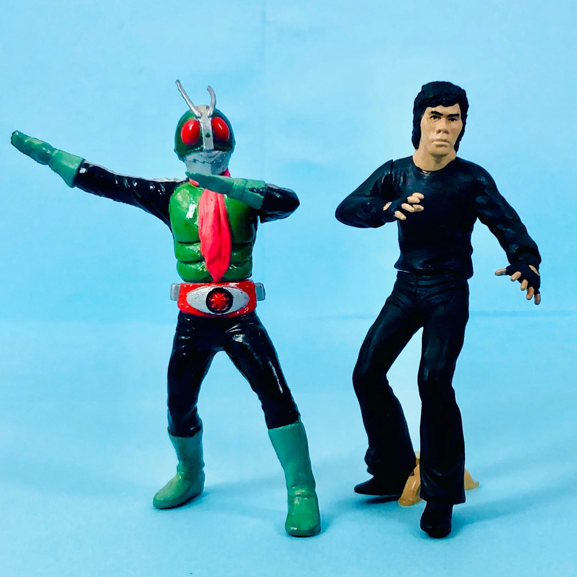 技の1号！力の2号！『ガシャポンHG 仮面ライダー 1号&2号&α 8体 