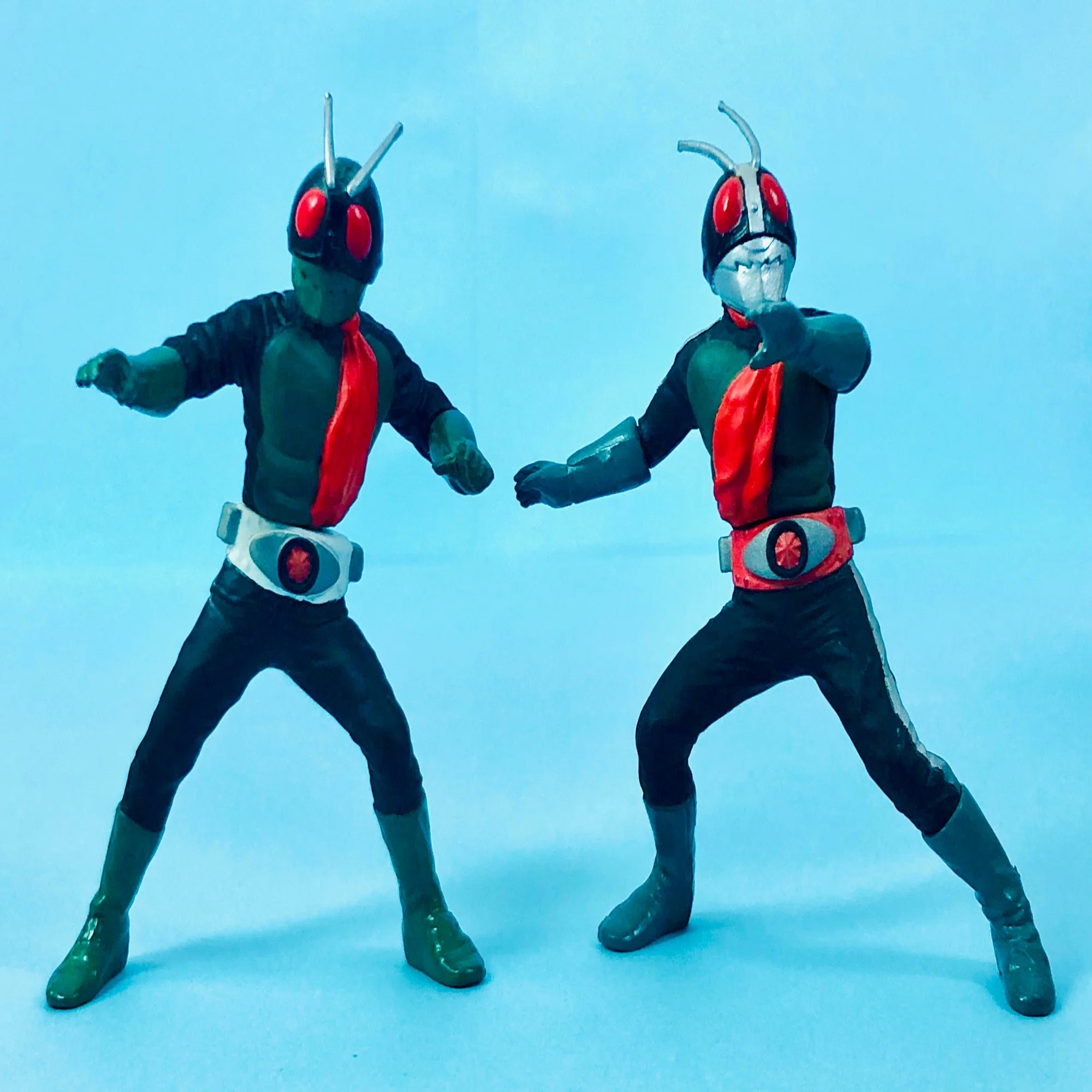 技の1号！力の2号！『ガシャポンHG 仮面ライダー 1号&2号&α 8体 