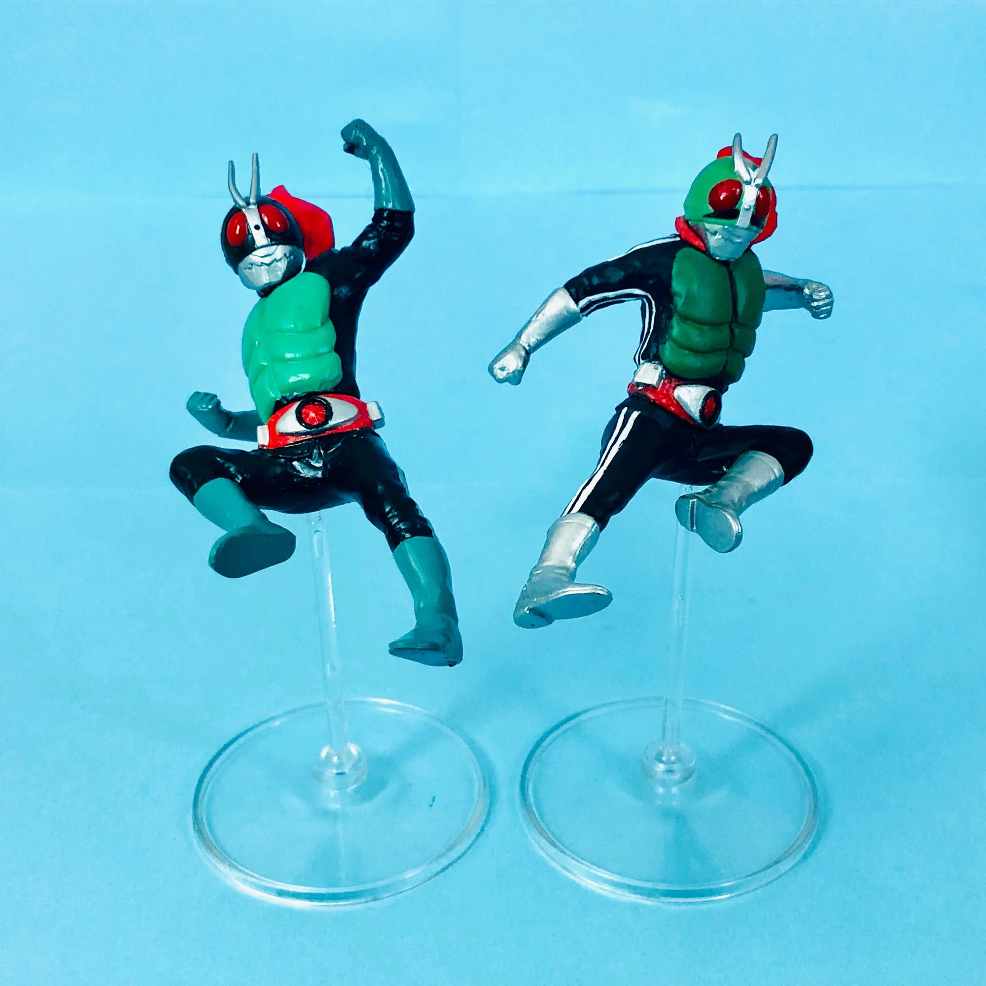 技の1号！力の2号！『ガシャポンHG 仮面ライダー 1号&2号&α 8体 