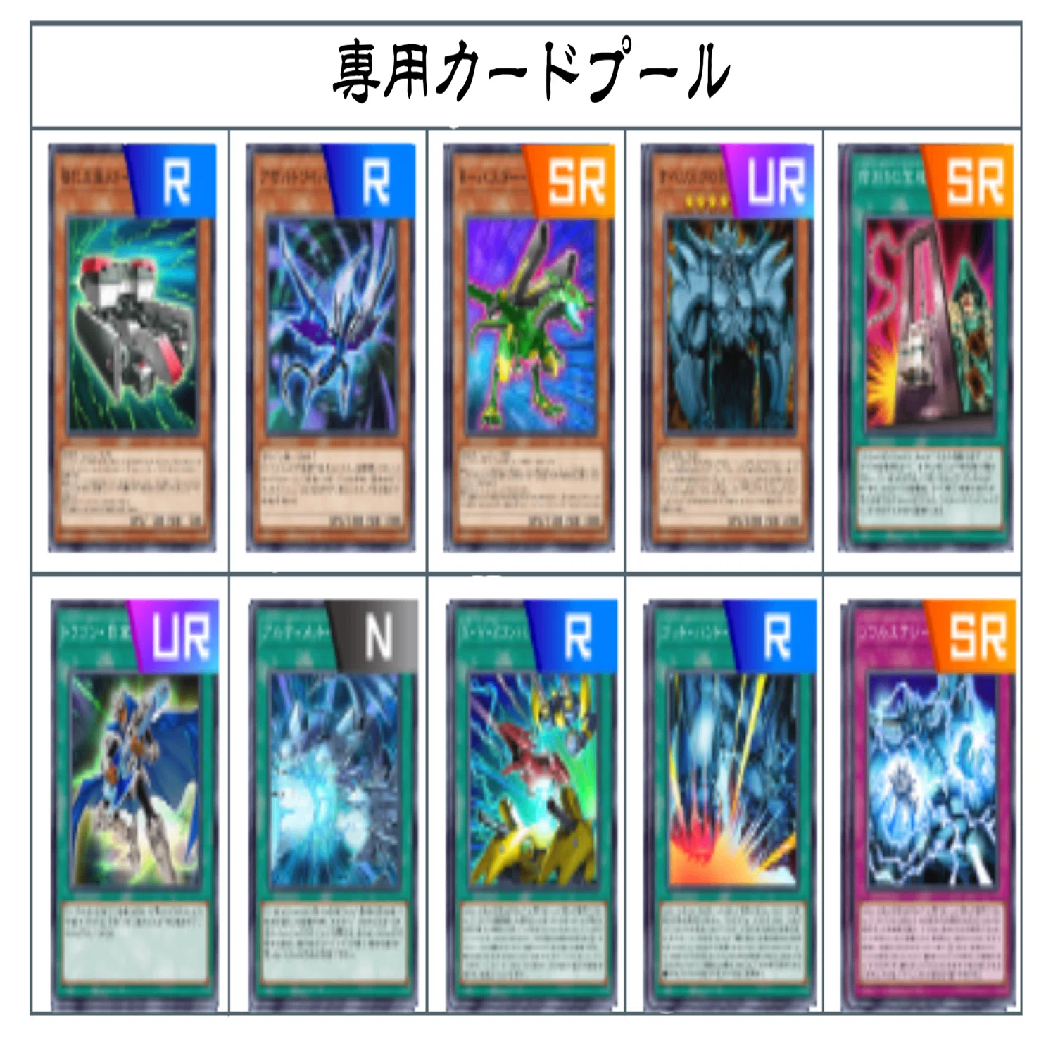 02 海馬瀬人】王国ルーム用デッキ【遊戯王マスターデュエル】｜午前零
