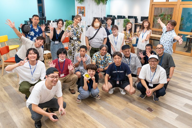 ランサーユニット コミュニティ親睦会 集合写真