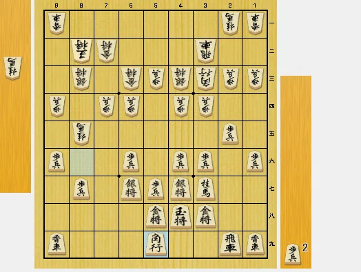 糸谷流右玉における、相手が85歩と角頭をいじめてきたときの対処法