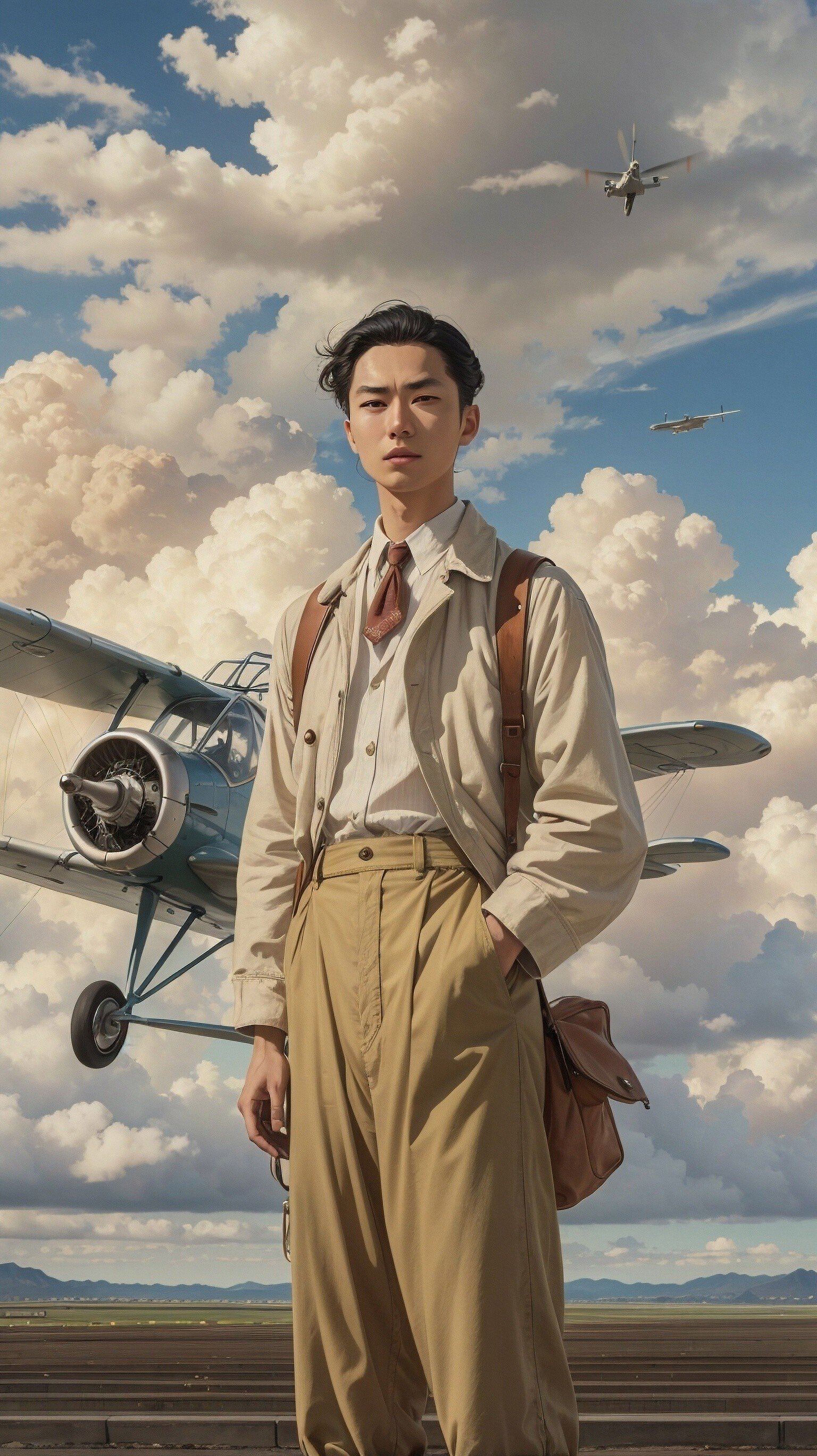 お題以外はAIが生成した64：映画「風立ちぬ」｜どんむ