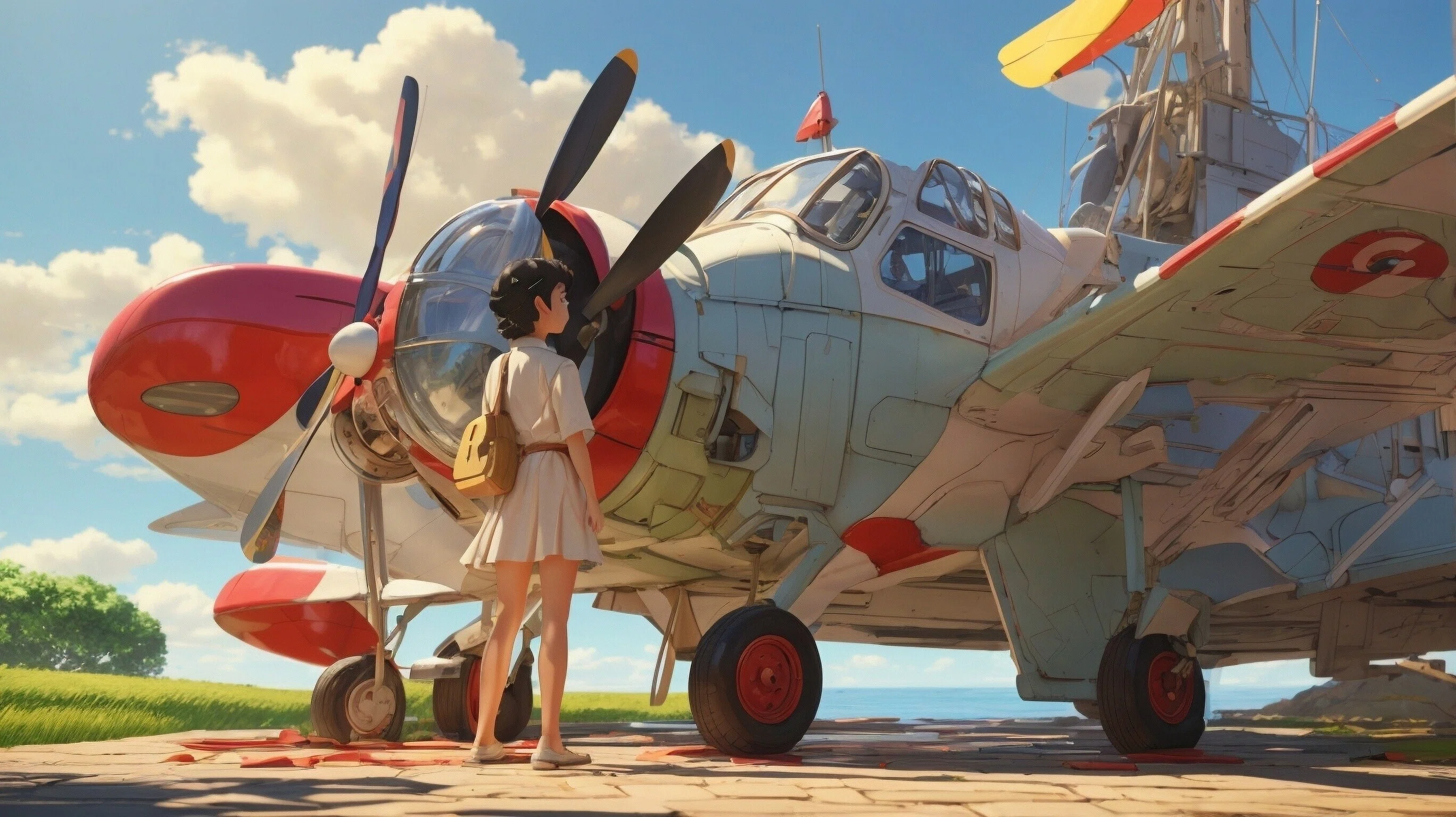 お題以外はAIが生成した64：映画「風立ちぬ」｜どんむ