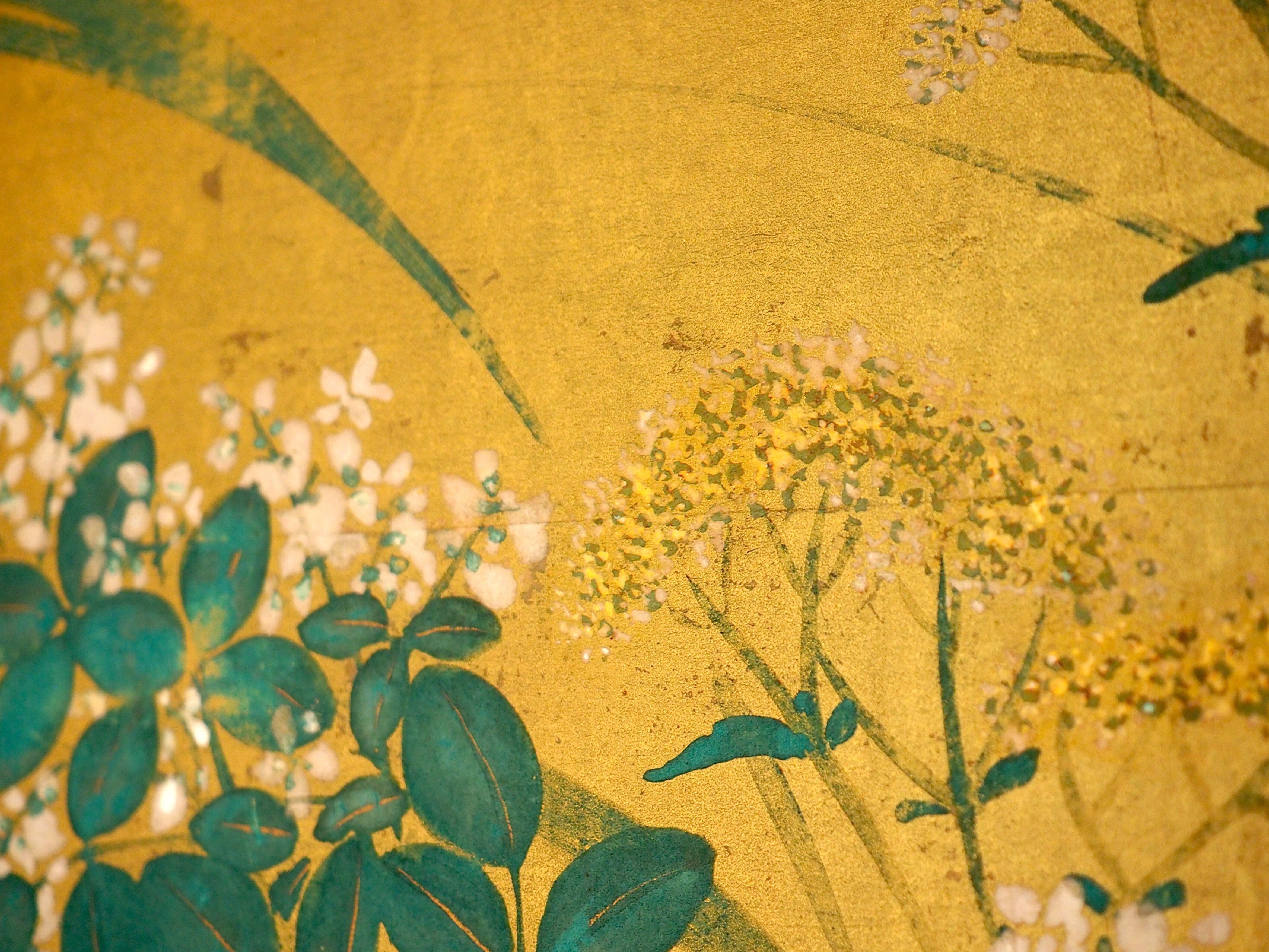 うわっ！ 俵屋宗雪の豪華でイケてる《秋草図屏風》｜かわかわ