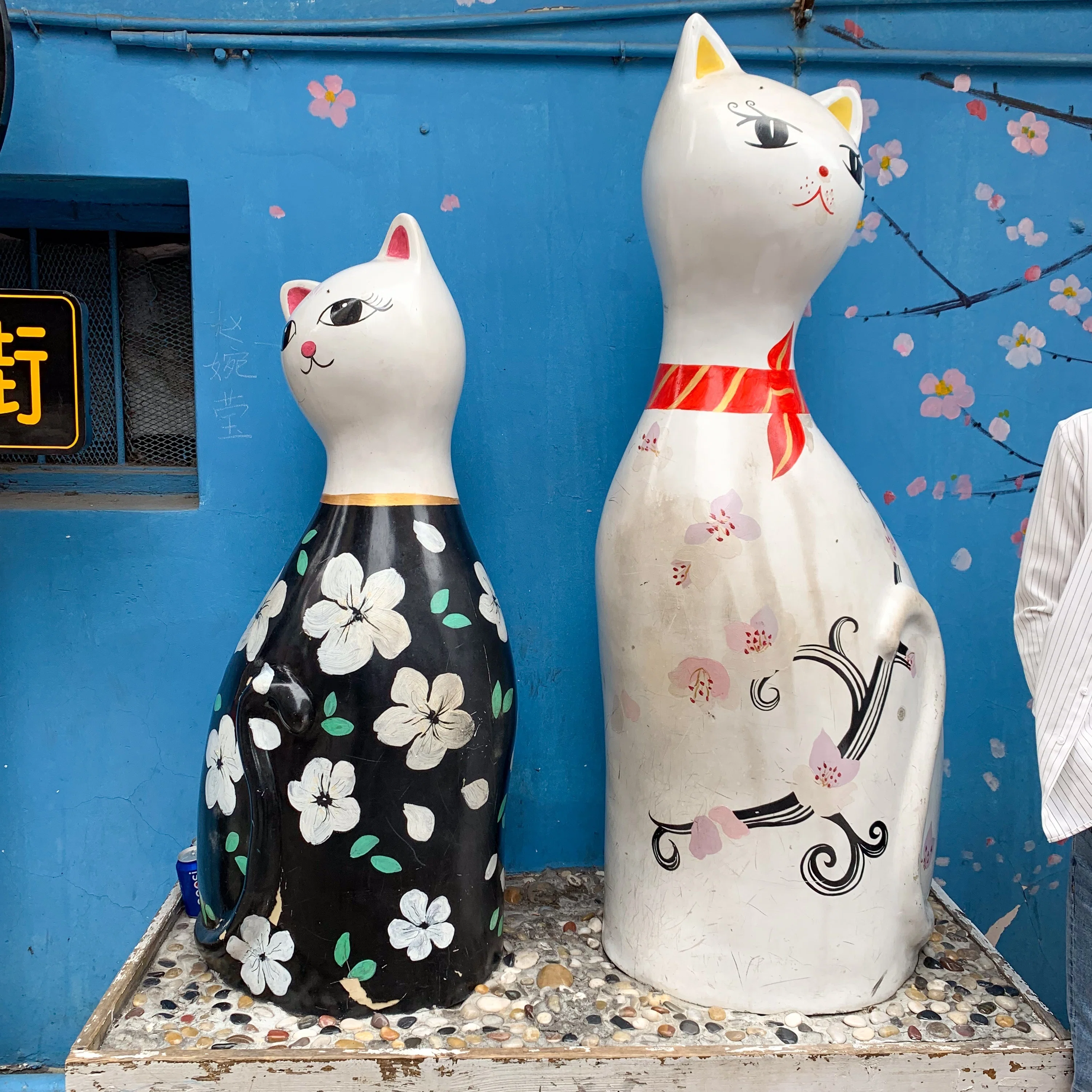 4 若い人たちで賑わう猫アート通り「猫街」に行ってみた（2019 中国