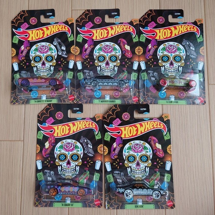 レビュー：ホットウィール 2023年ハロウィンアソート（5種）｜痣身ユフィ