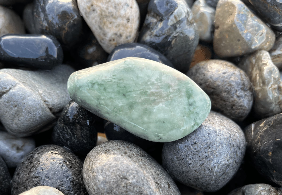 糸魚川の綺麗な大きな石