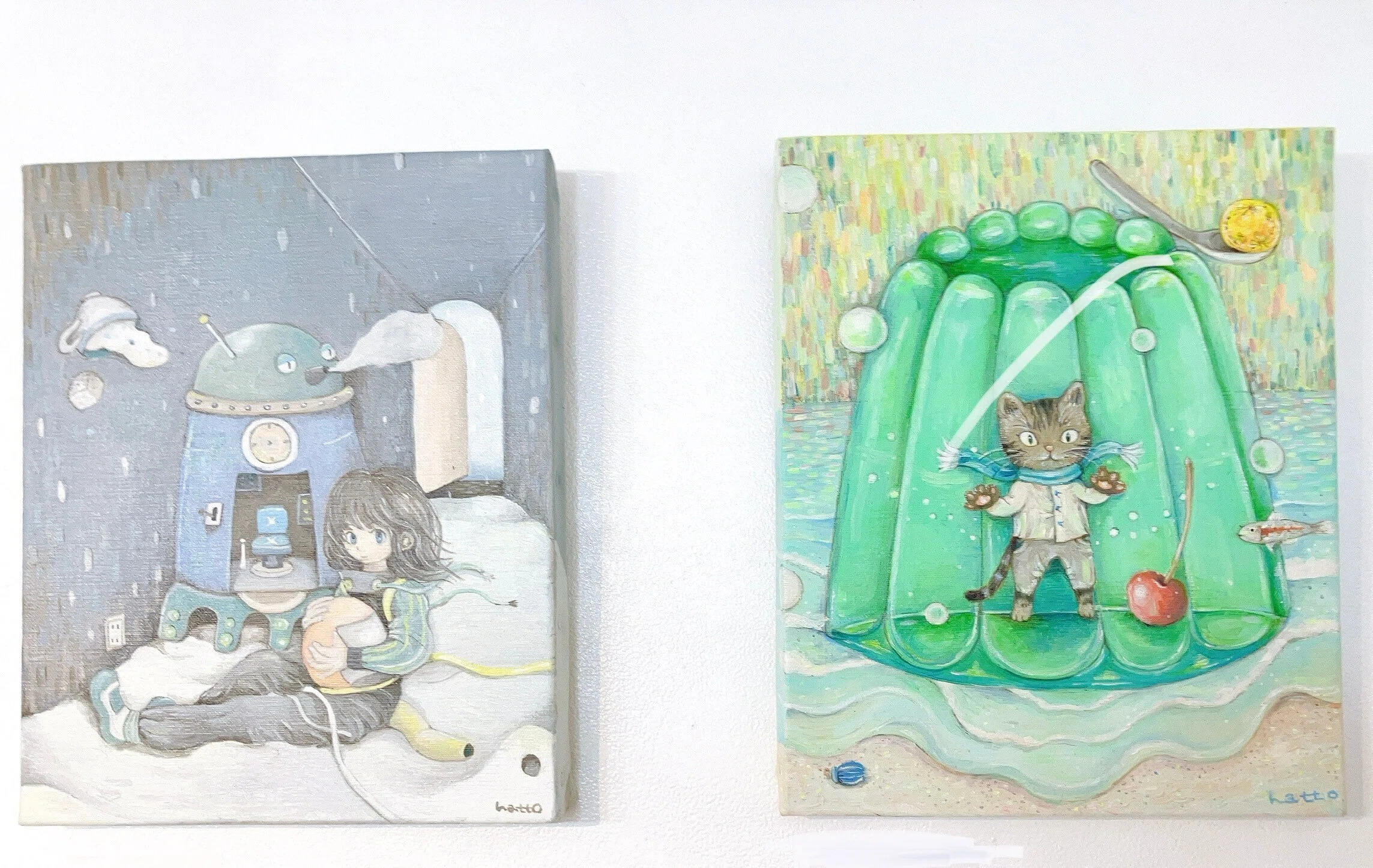 どの作品も、自身の分霊箱であり、子供であり、魂の凝縮です】はっと