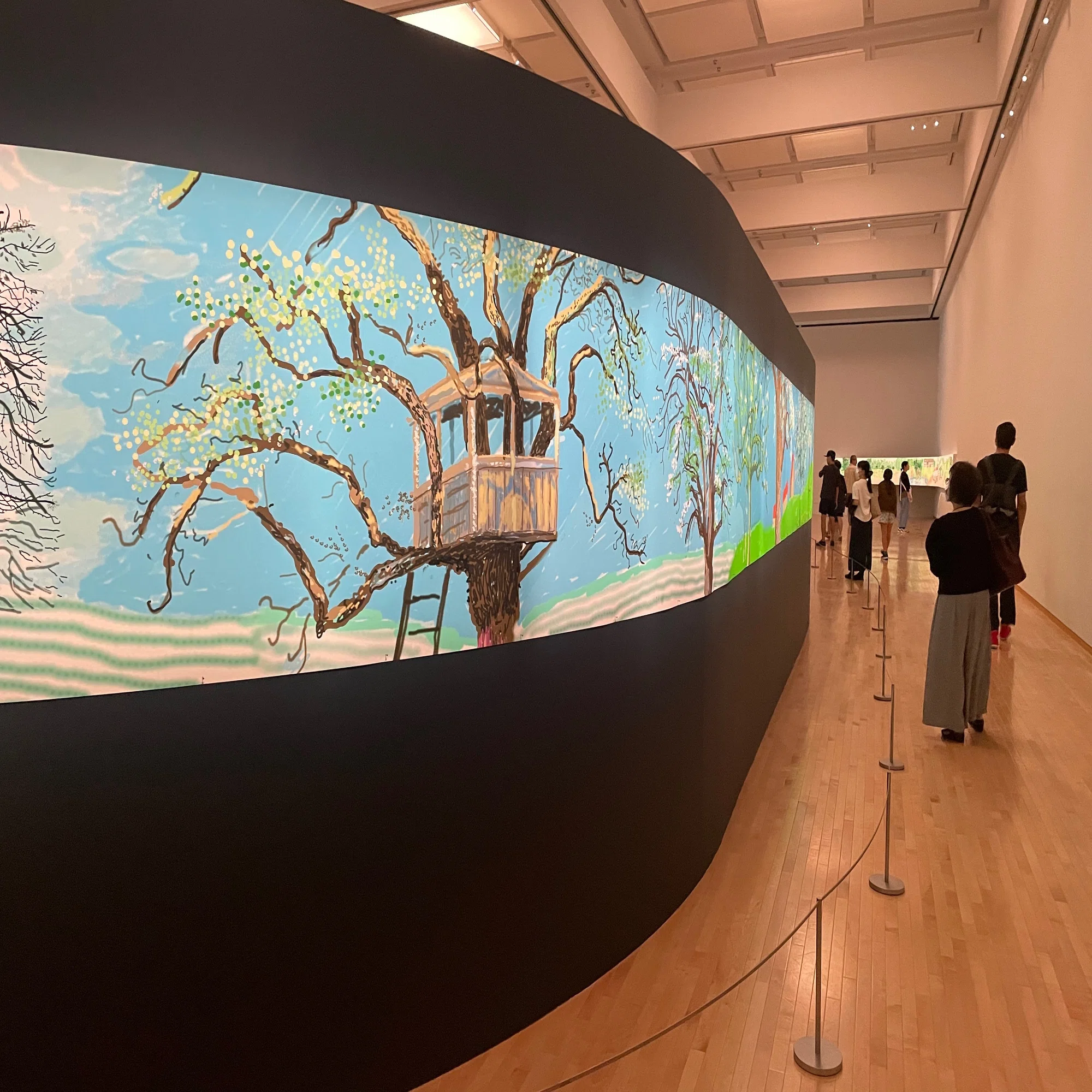 東京都現代美術館「デイヴィッド・ホックニー展」へ行ってきたとのこと 