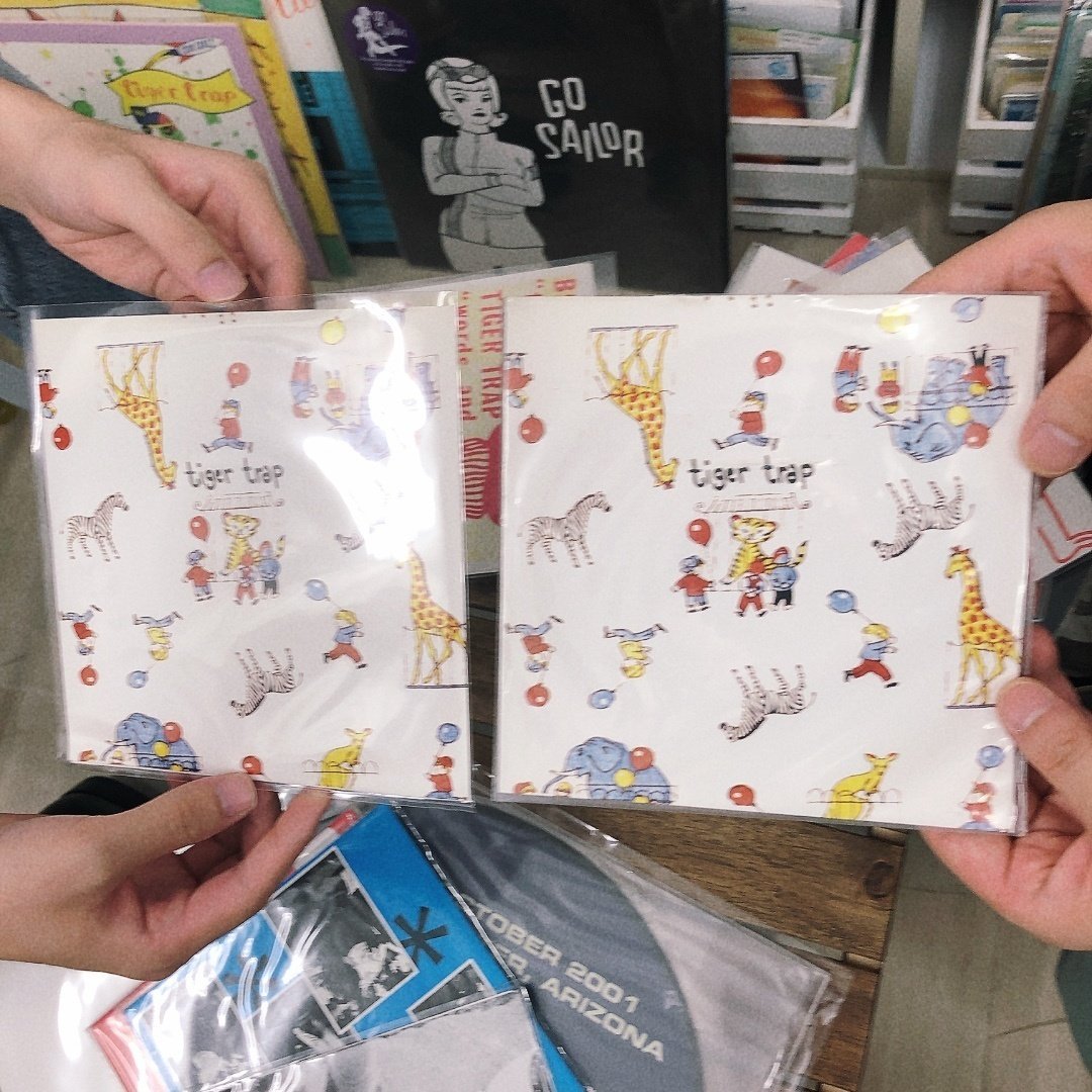 tiger trap レコードセット7インチ、10インチ