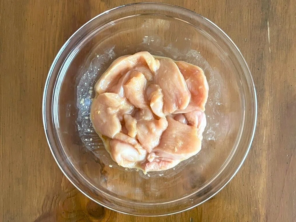 鶏むね肉で作ったさっぱり煮