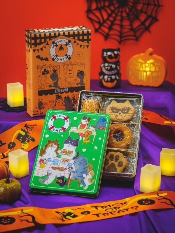 在庫限り！ハロウィンクッキー ハロウィンをねこと楽しむ限定クッキー登場！｜泉屋東京店公式note