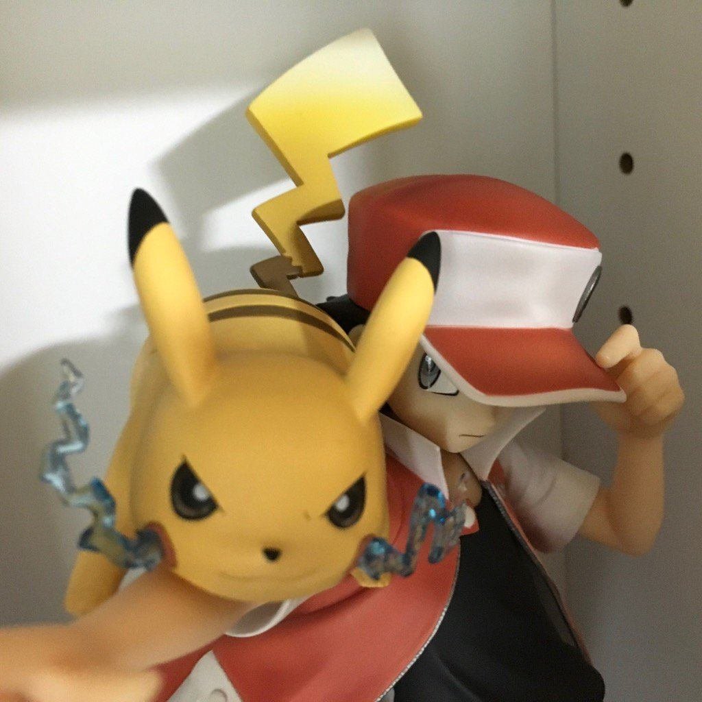過去のお仕事】ARTFX J レッド with ピカチュウ|ありがひとし 過去のお仕事】ARTFX J レッド with ピカチュウ|ありがひとし