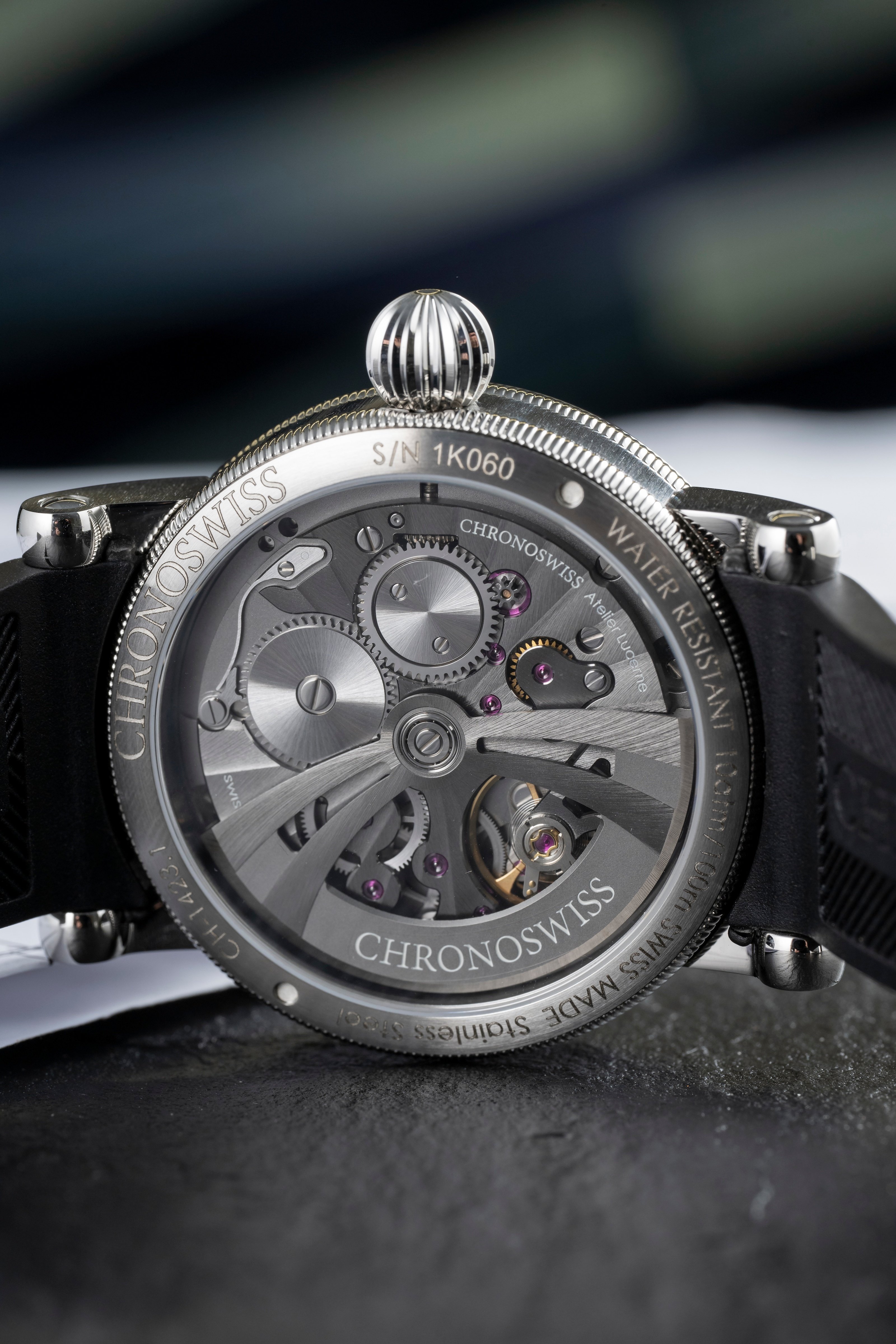 デルフィス・パライバ CH-1423.1-BKTU｜CHRONOSWISS クロノスイス【公式】