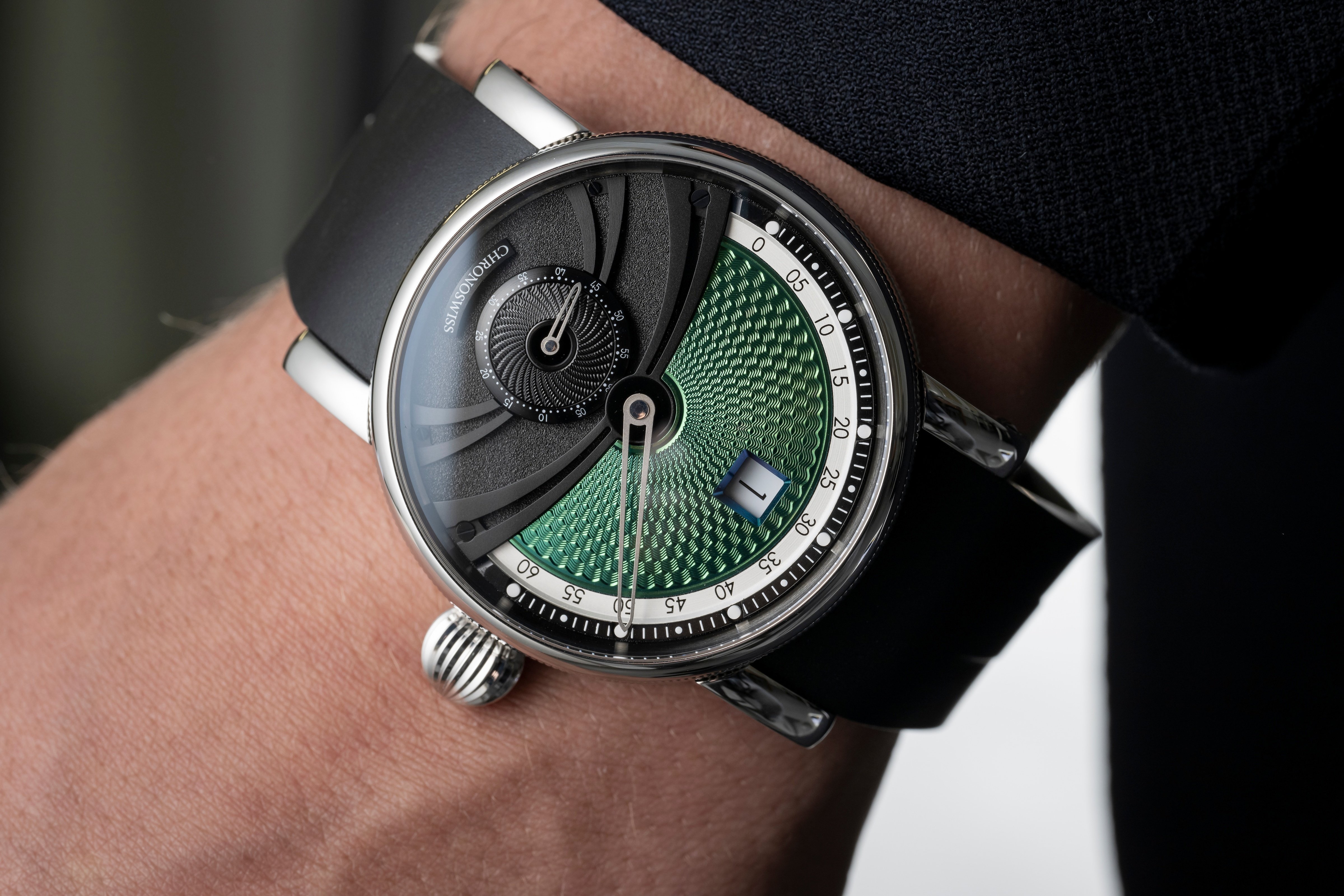 デルフィス・パライバ CH-1423.1-BKTU｜CHRONOSWISS クロノスイス【公式】