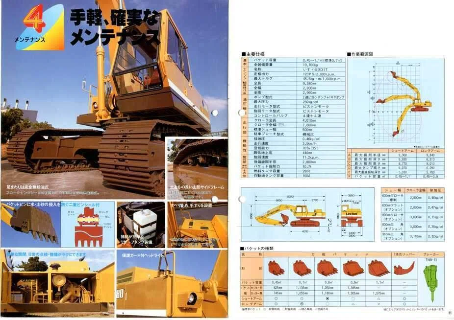 住友重機械工業 S280E 住友・Link-Belt 油圧式ショベル LS22800EJ