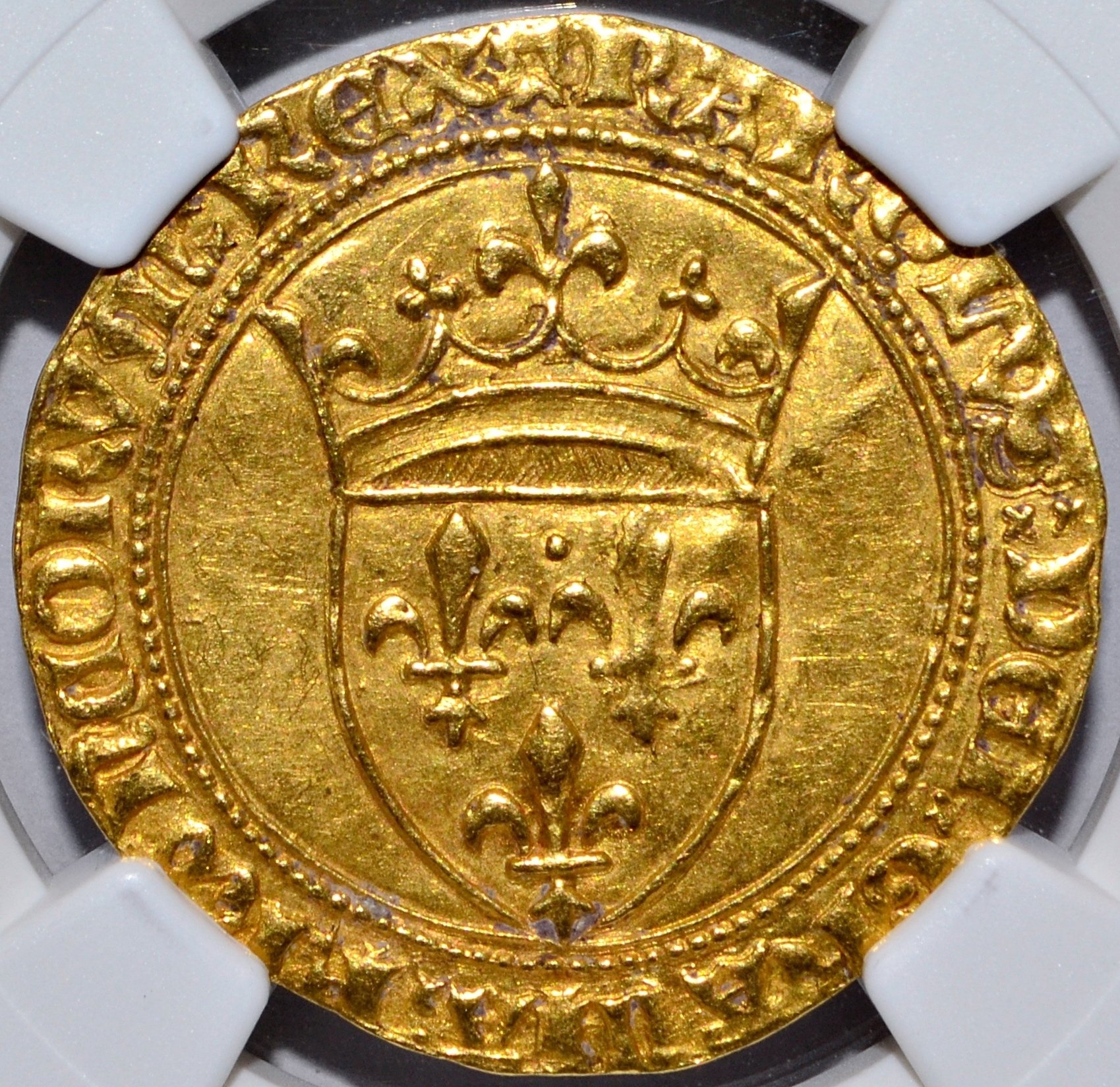 アンティークコインの世界 ｜ シャルル6世のエキュドール金貨｜Shelk🦋