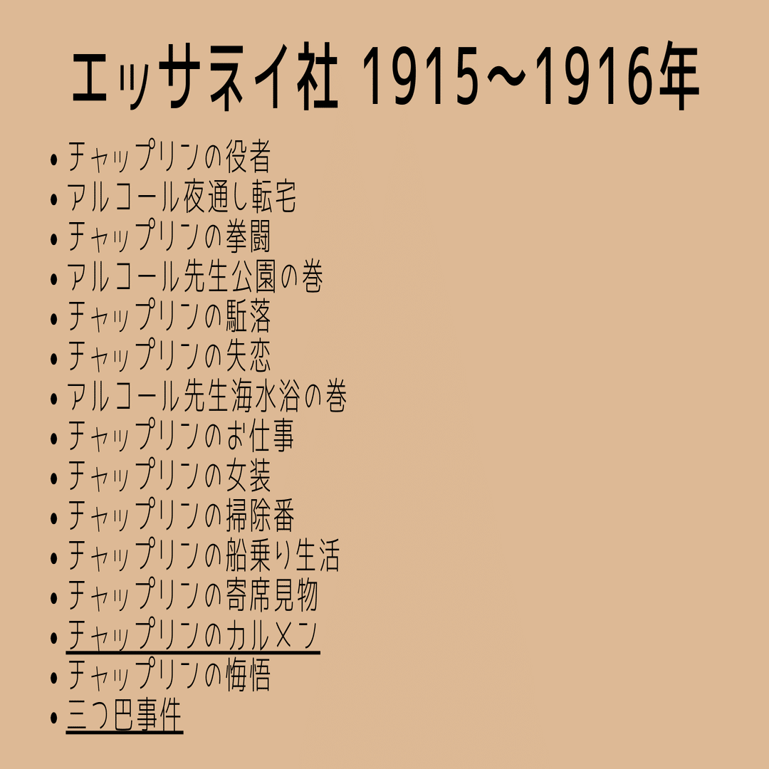 第六回】チャップリンが生きた道～作品紹介｜miho