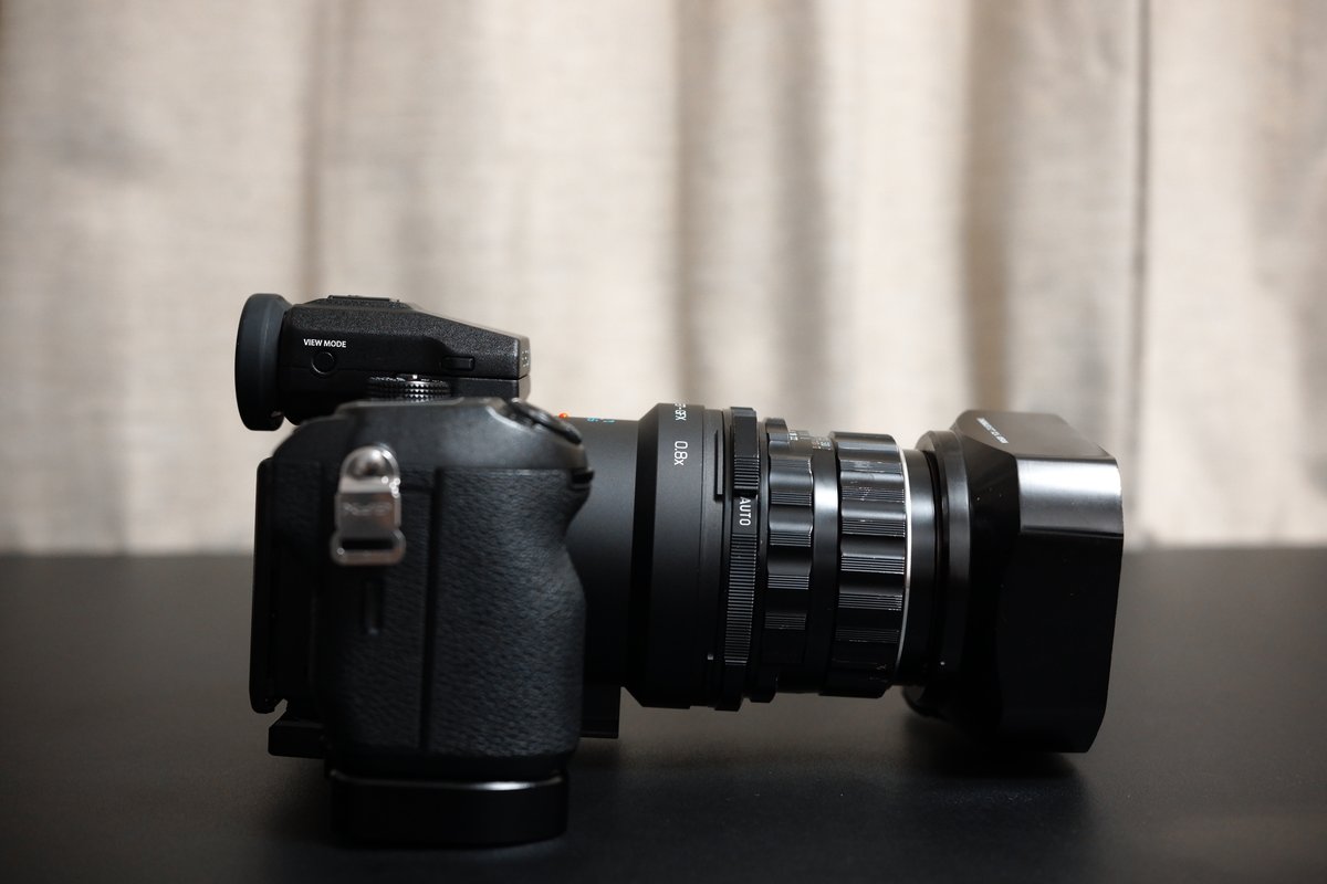 レビュー】PENTAX67の105mm F2.4をGFXとフォーカルレデューサーで使う  