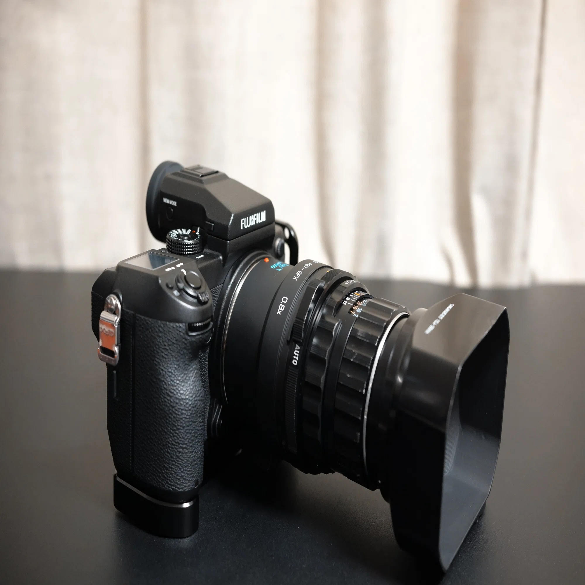 レビュー】PENTAX67の105mm F2.4をGFXとフォーカルレデューサーで使う 