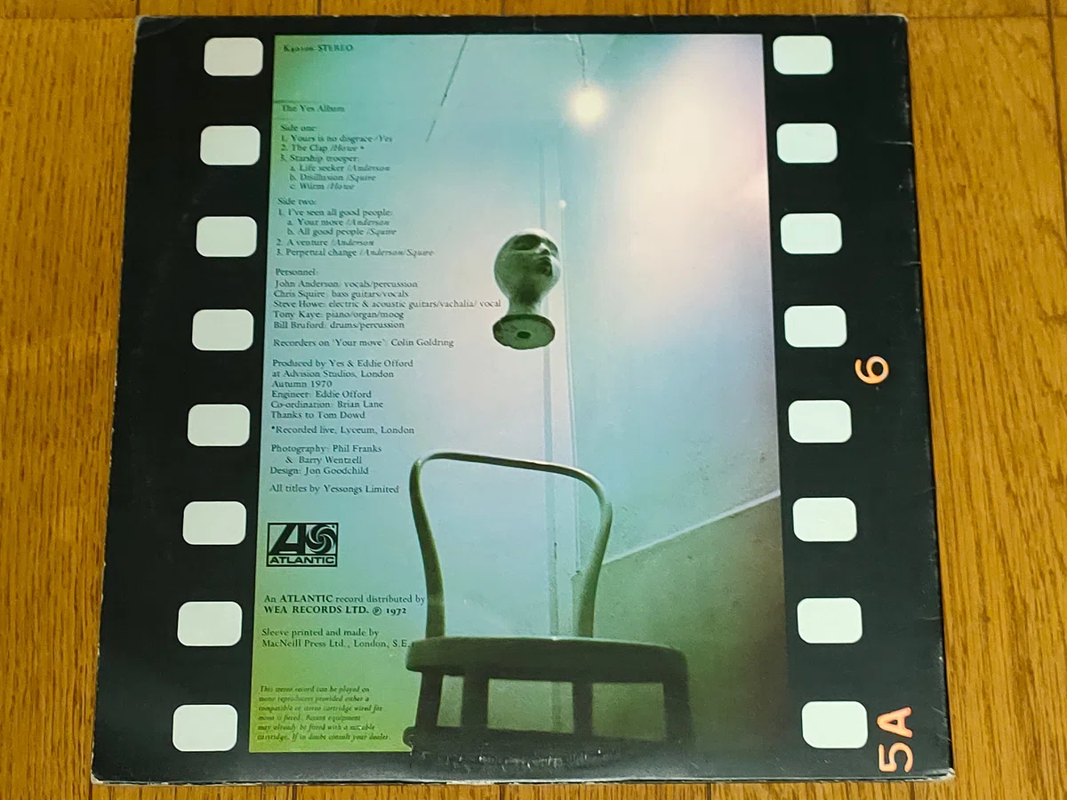 The Yes Album】(1971) Yes シンフォニックな大作志向への転換作｜よっしー