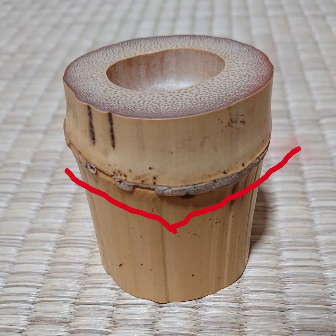 茶道(玉川遠州流)～竹の蓋置～伝書に記載がない細かいとこ｜SEPTEMBER_