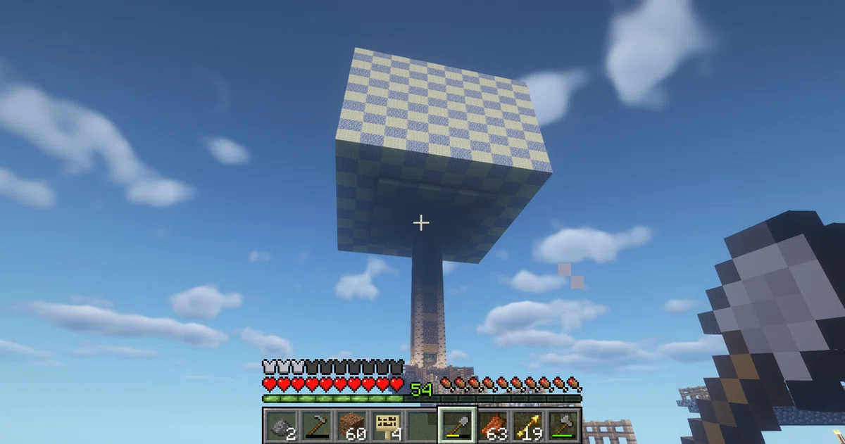 [MineCraft] SkyBlock Diary Part 4: Building a Trap Tower｜コニ